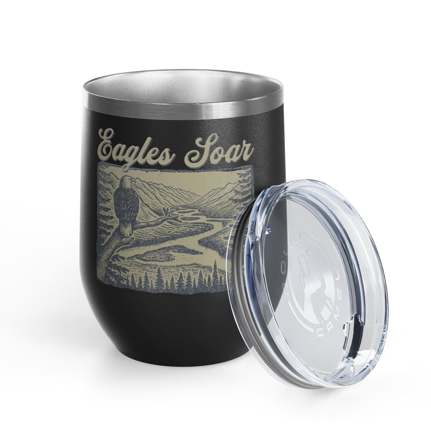 Eagles Soar Wine Tumbler, 12oz