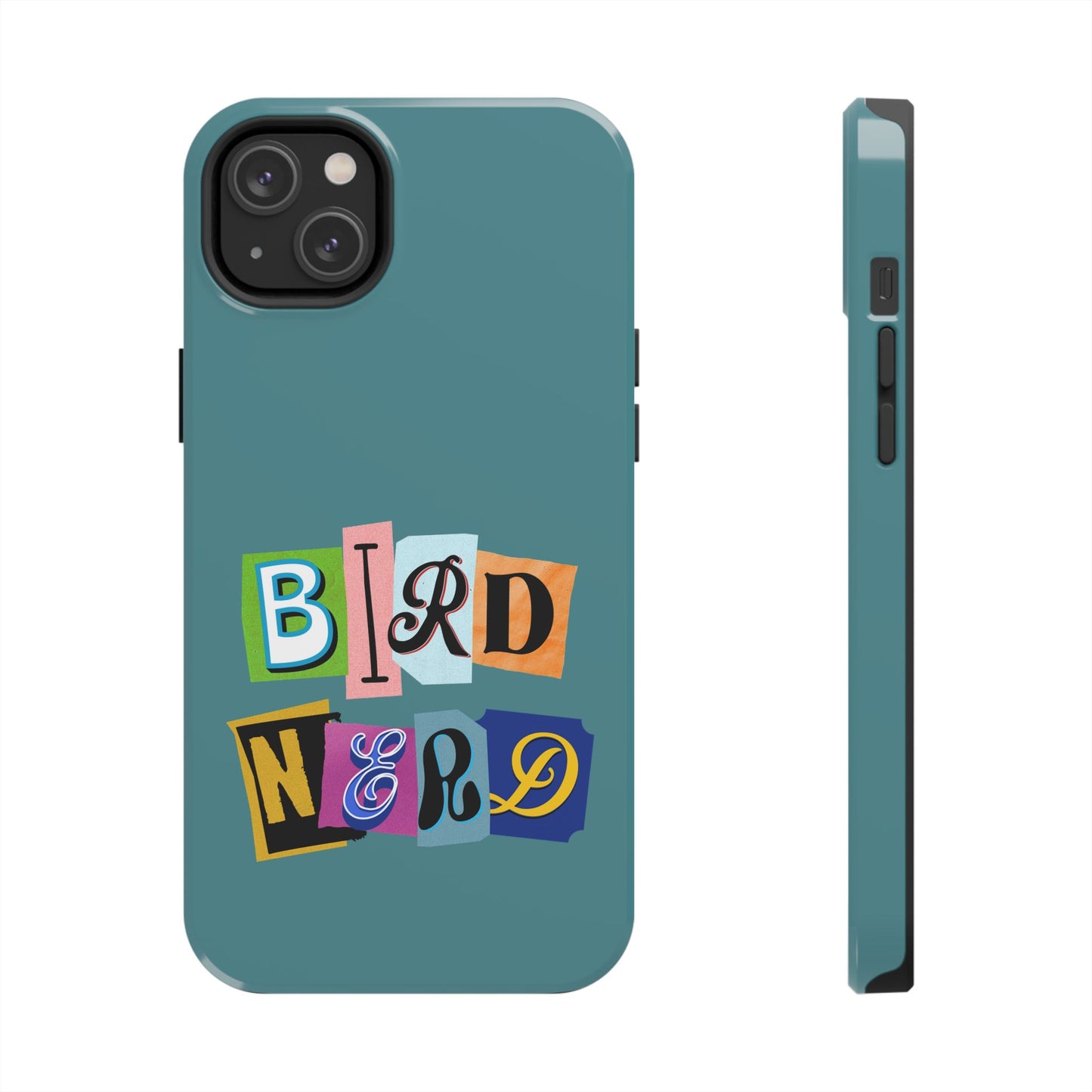 The Nerdy Birder - Bird Nerd Tough Phone Cover for Bird Lovers, Unique Gift for Wildlife Enthusiasts