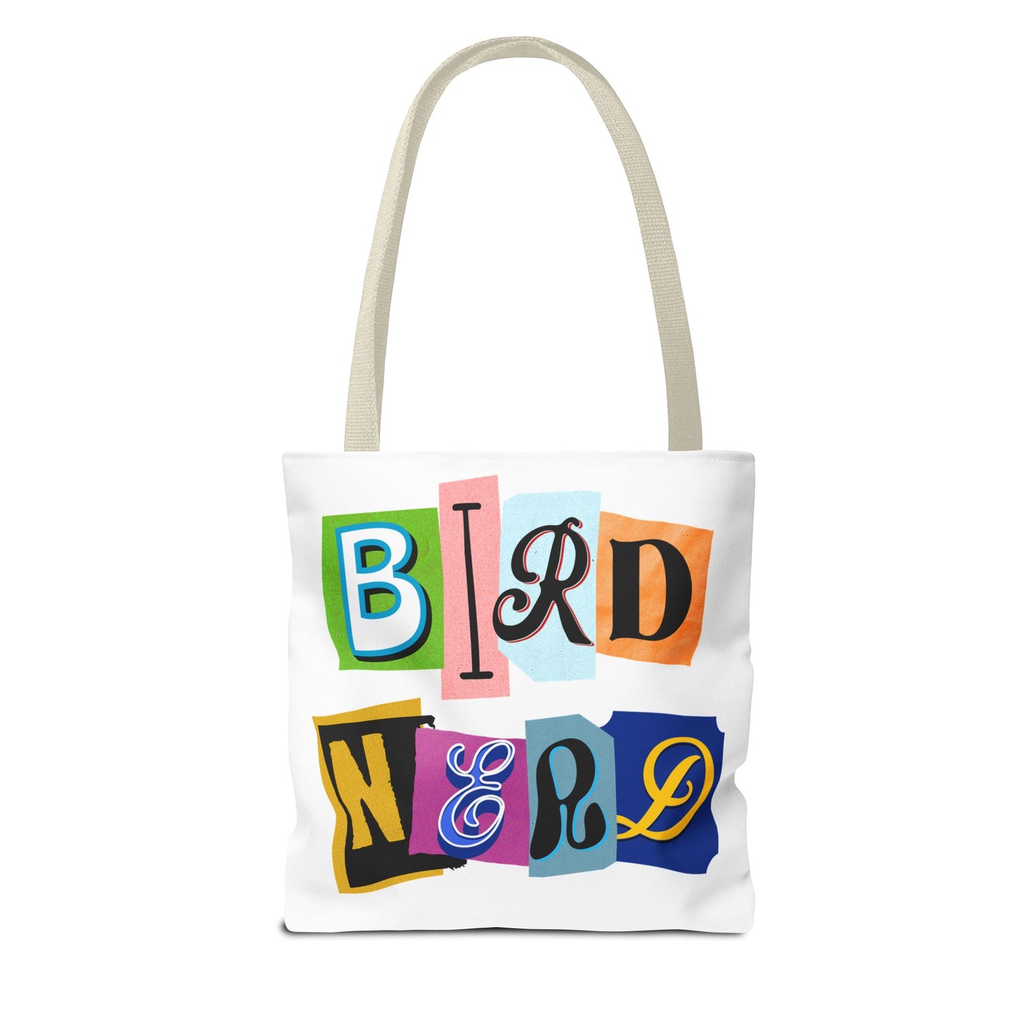 Colorful "Bird Nerd" Tote Bag - Perfect for Nature Lovers & Birdwatchers