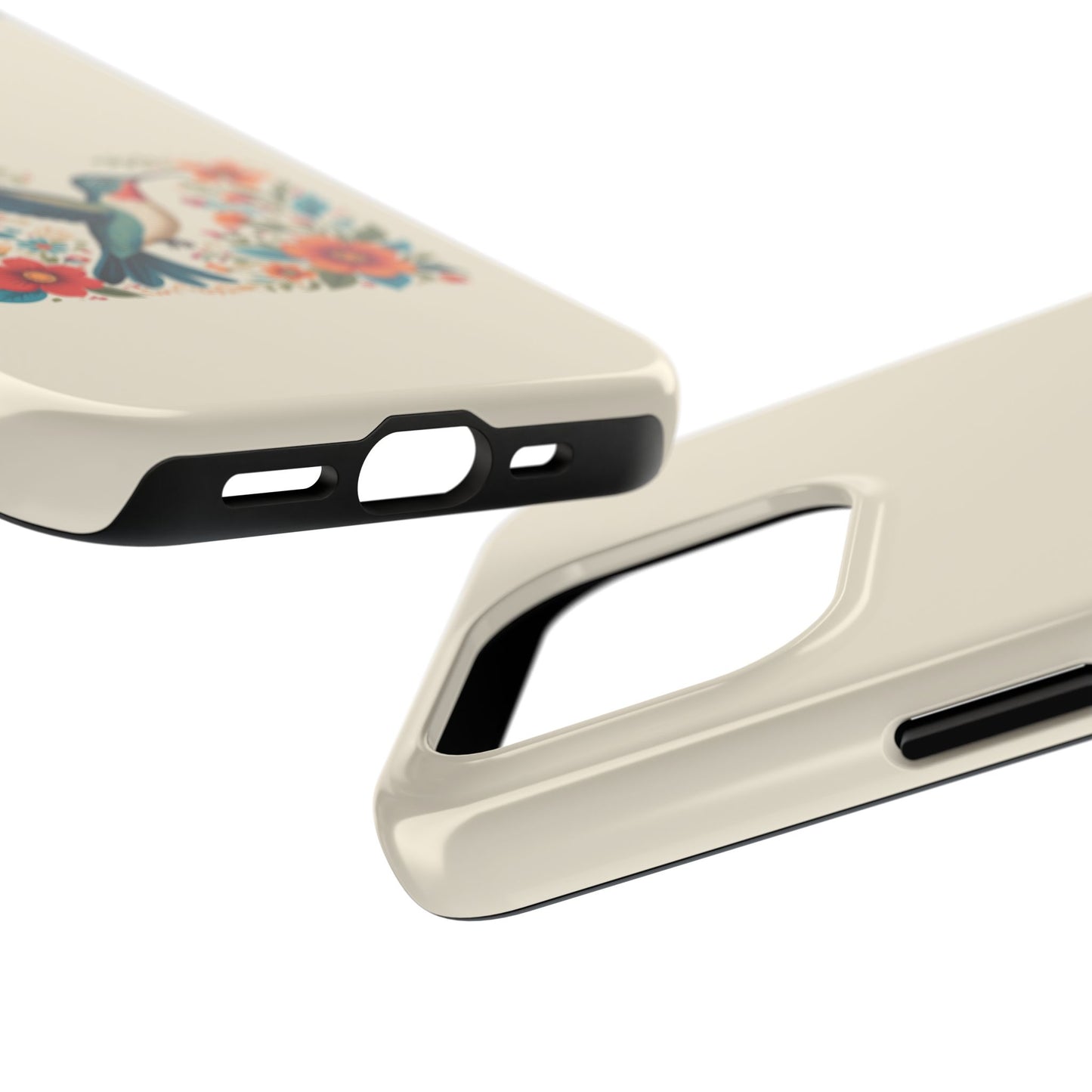Hummingbird in Bloom Tough Phone Cases