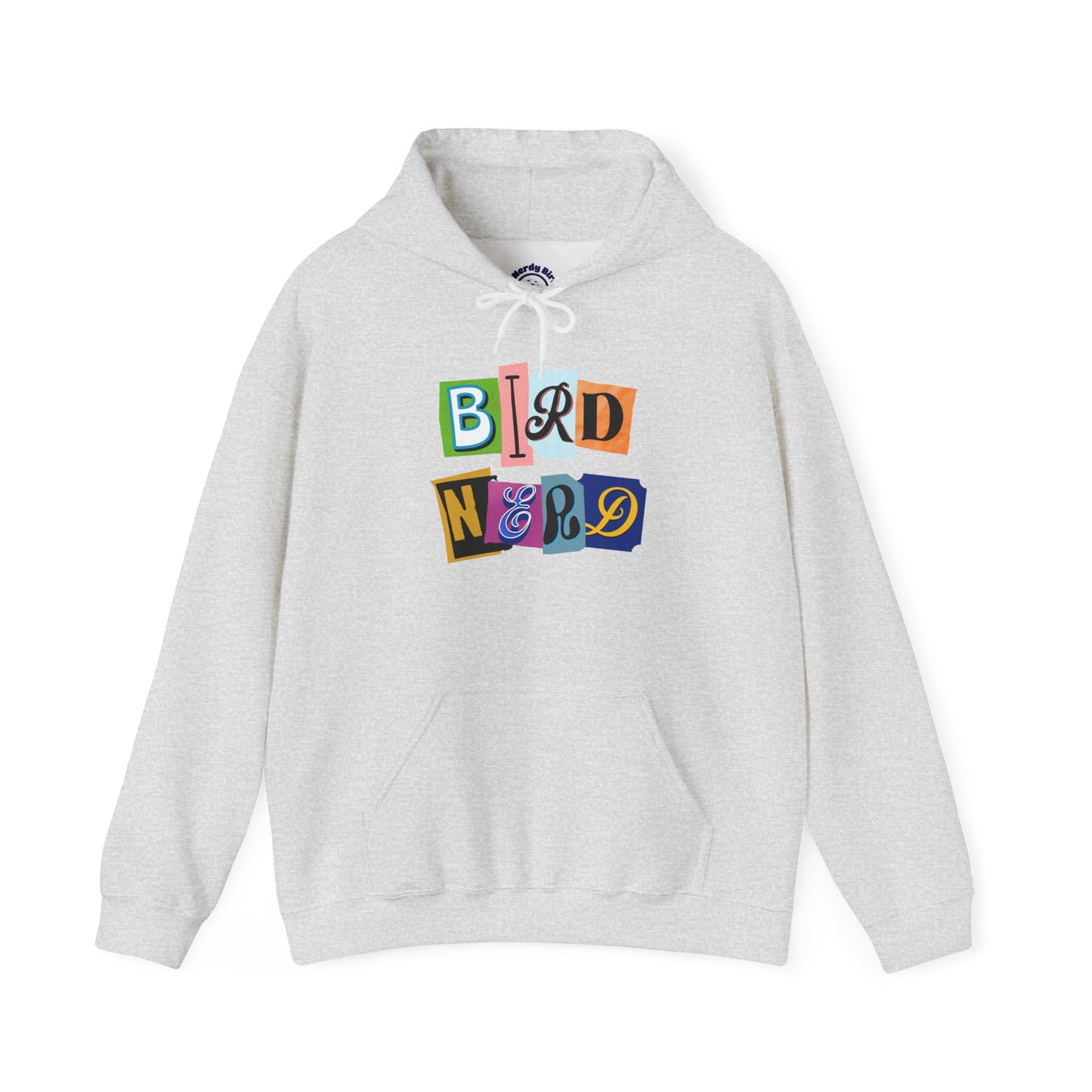 Bird Nerd Unisex Hooded Sweatshirt - Cozy Gift for Birdwatchers, Nature Lovers, Casual Style, Eco-Friendly, Every Day Wear