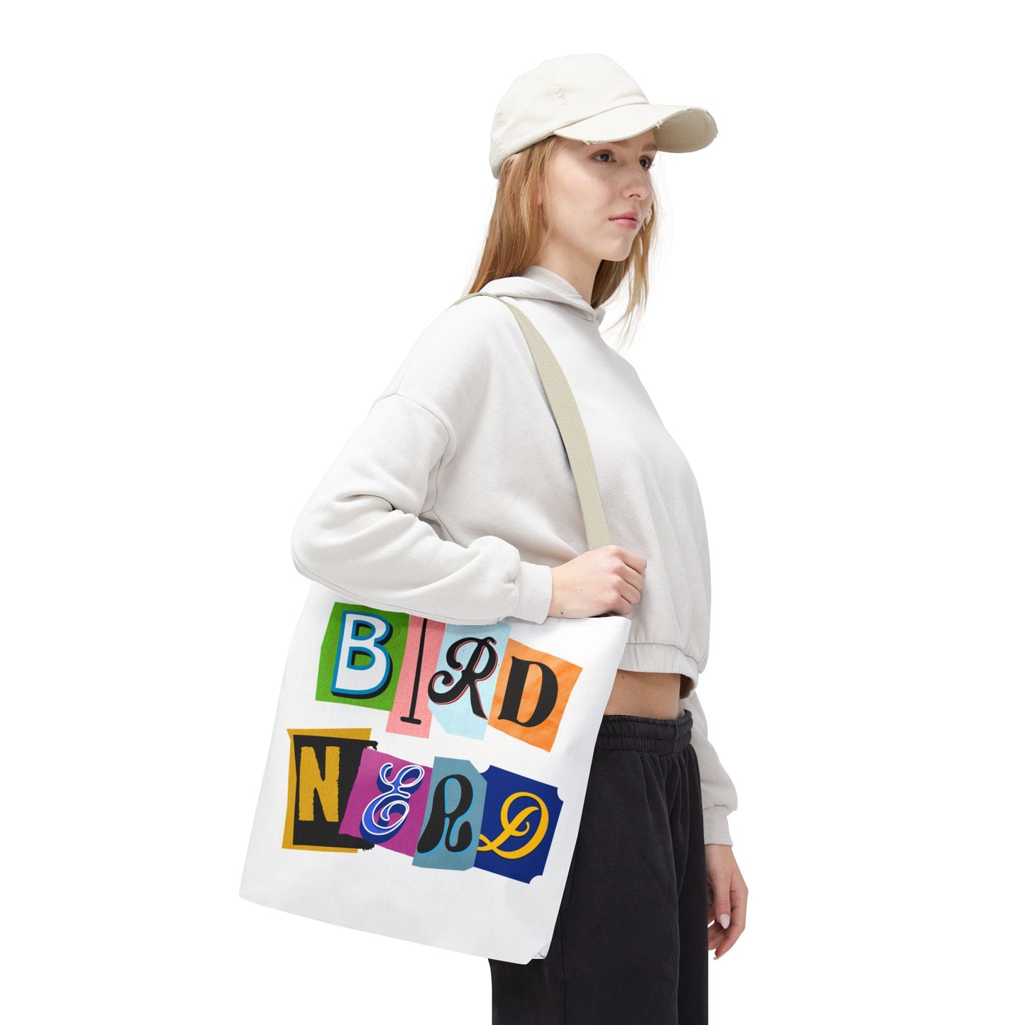Colorful "Bird Nerd" Tote Bag - Perfect for Nature Lovers & Birdwatchers