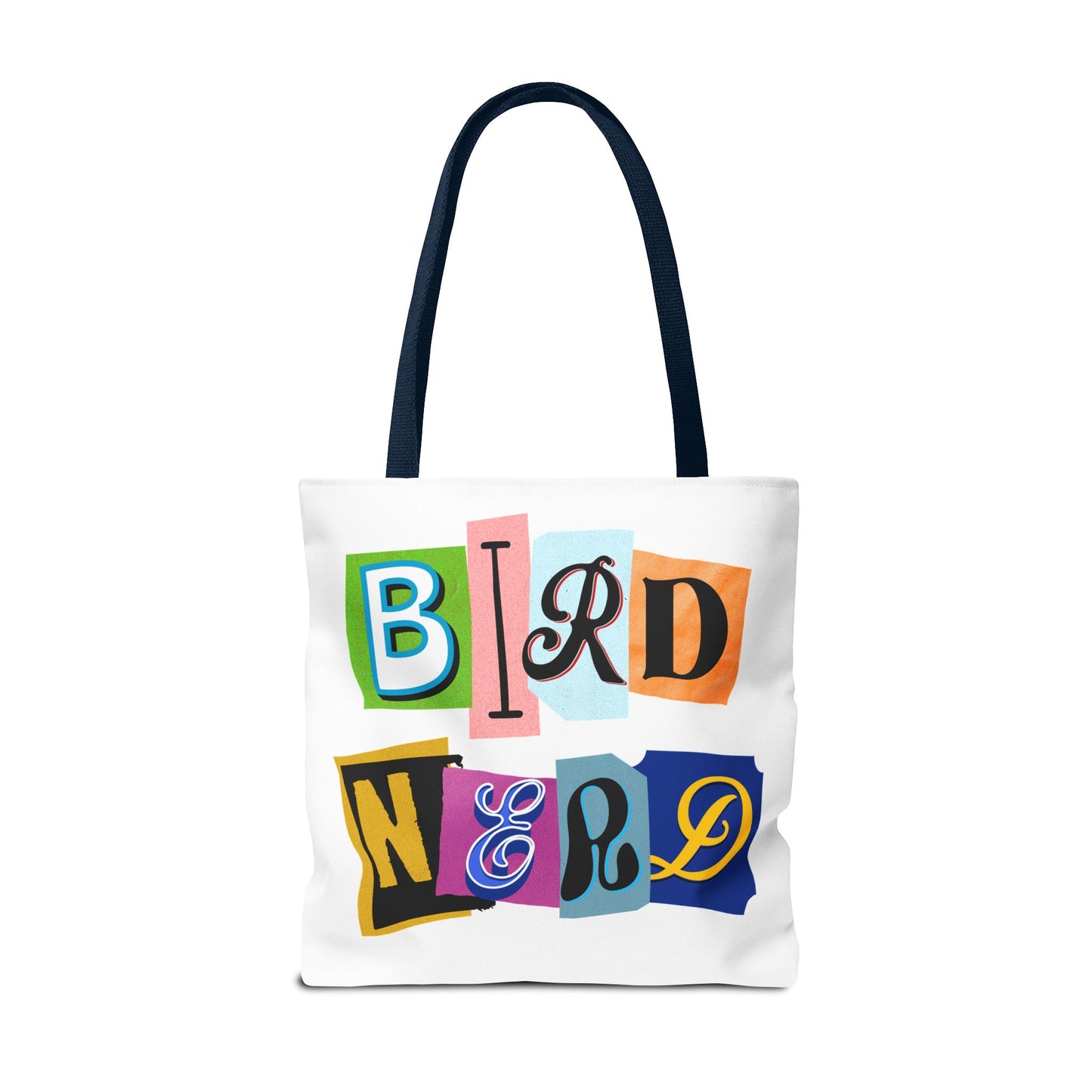 Colorful "Bird Nerd" Tote Bag - Perfect for Nature Lovers & Birdwatchers