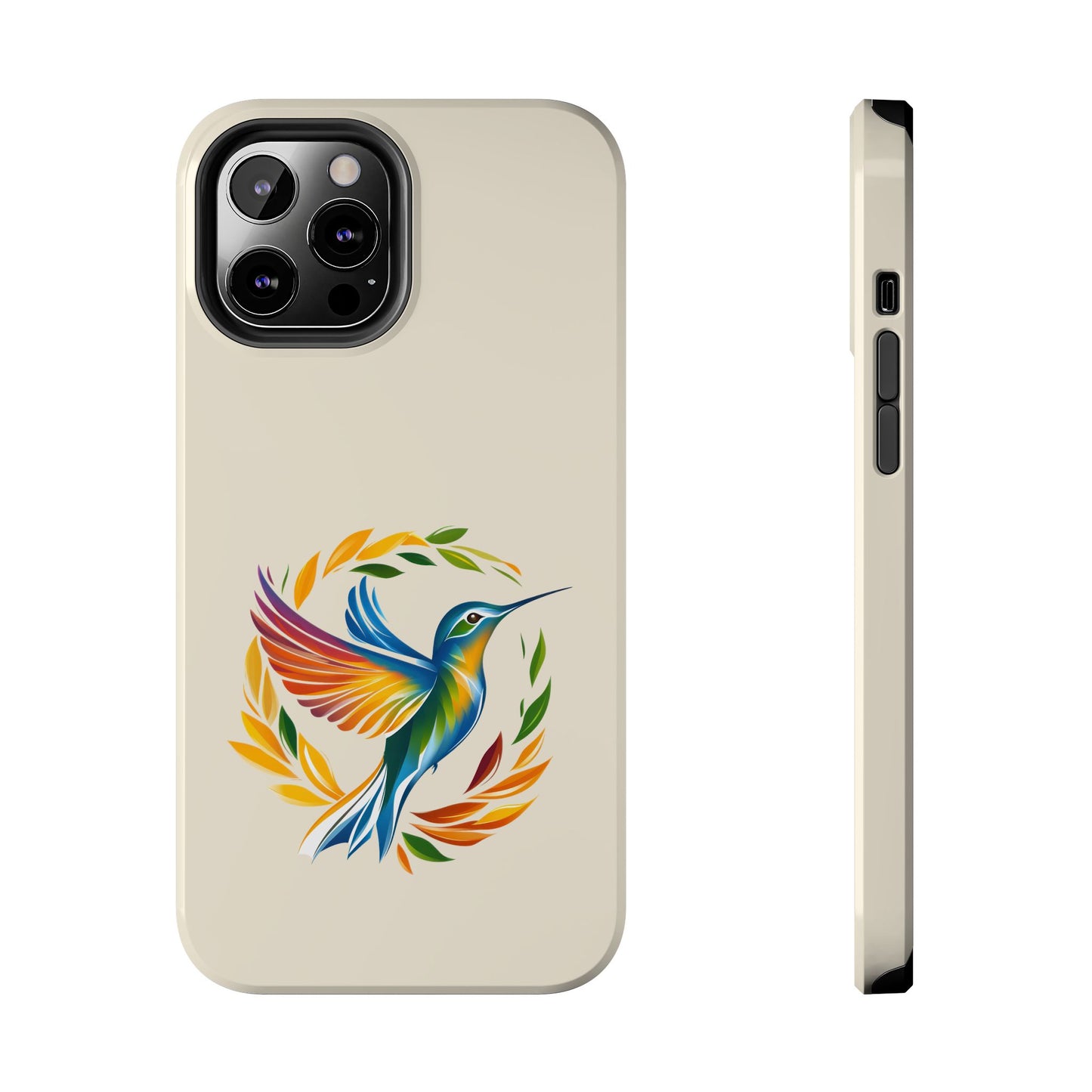 Hummingbird Rainbow Tough Phone Cases