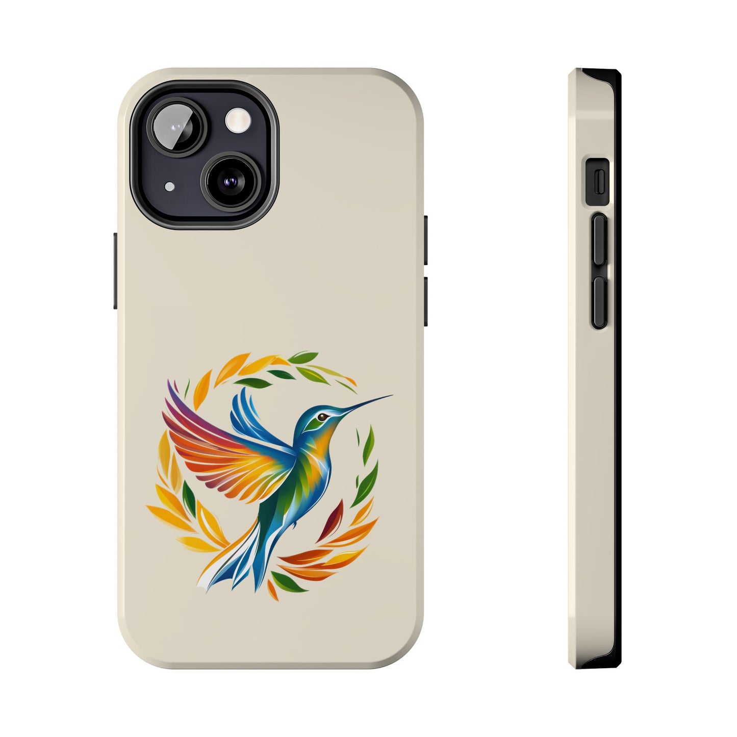 Hummingbird Rainbow Tough Phone Cases