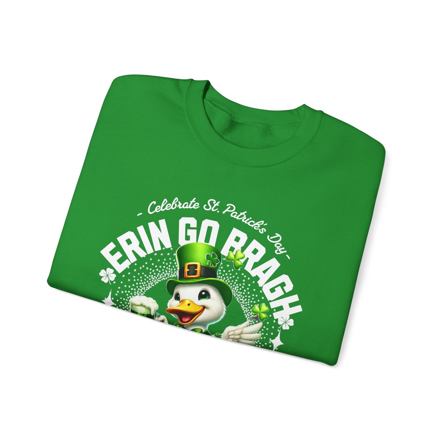 St. Patrick's Day Lucky Duck Sweatshirt - Celebrate with Style!