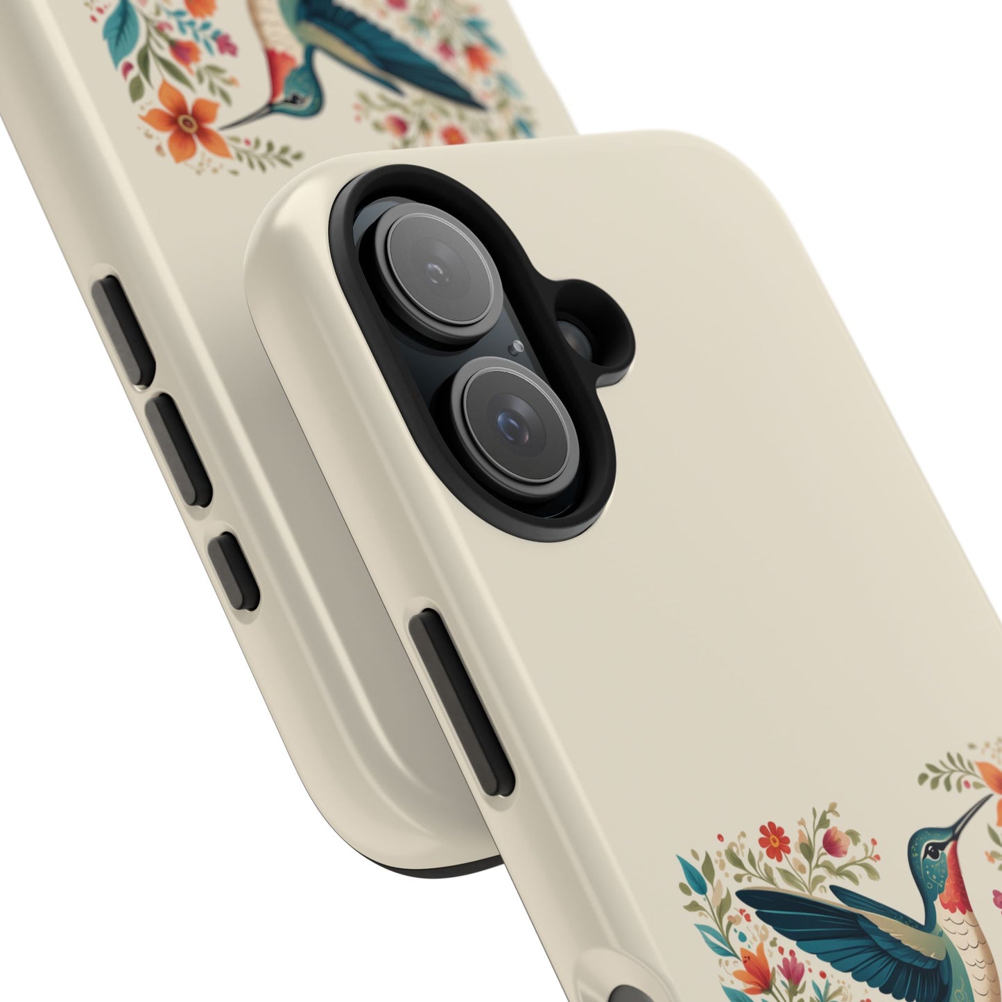 Hummingbird in Bloom Tough Phone Cases