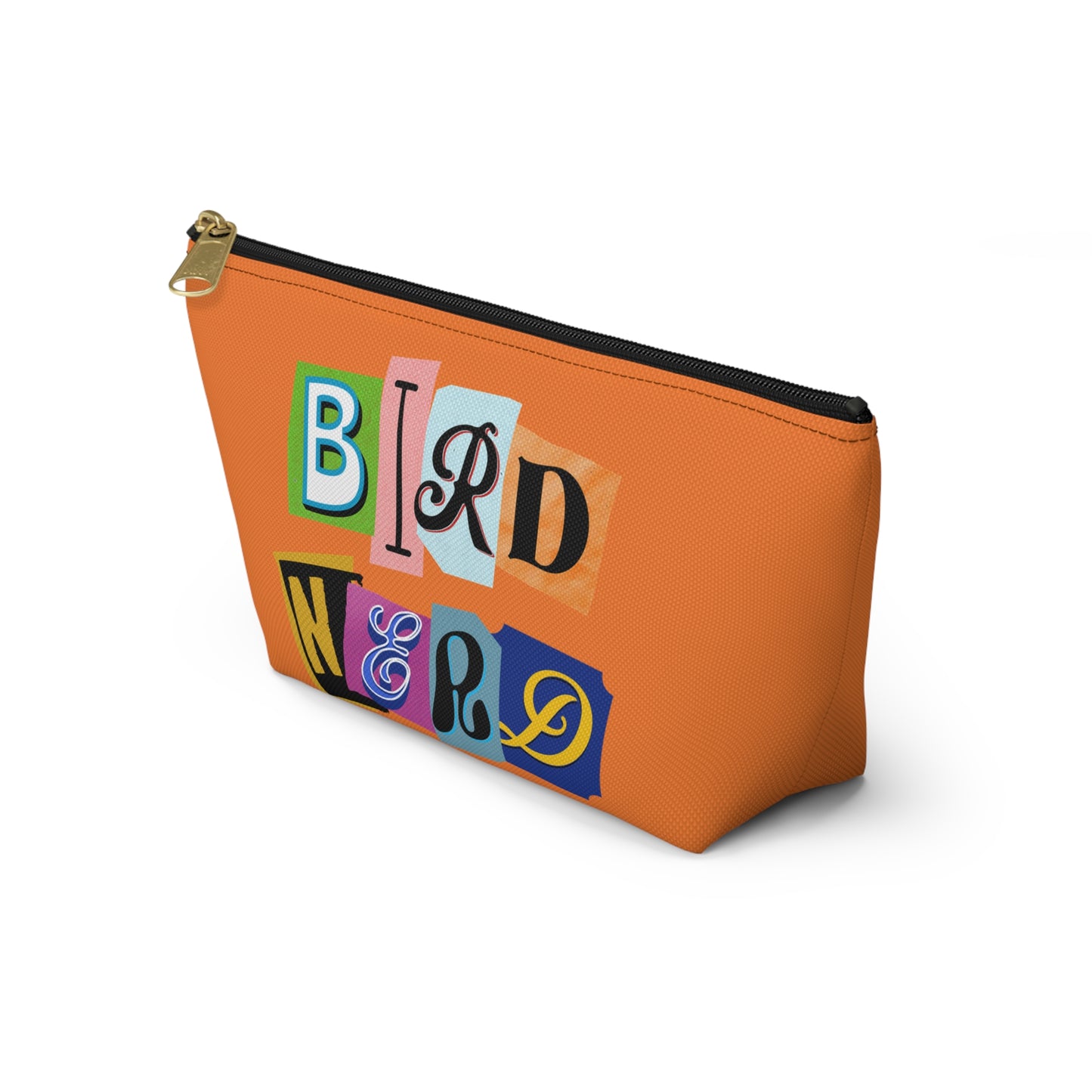 Colorful Bird Nerd Accessory Pouch - Fun & Functional