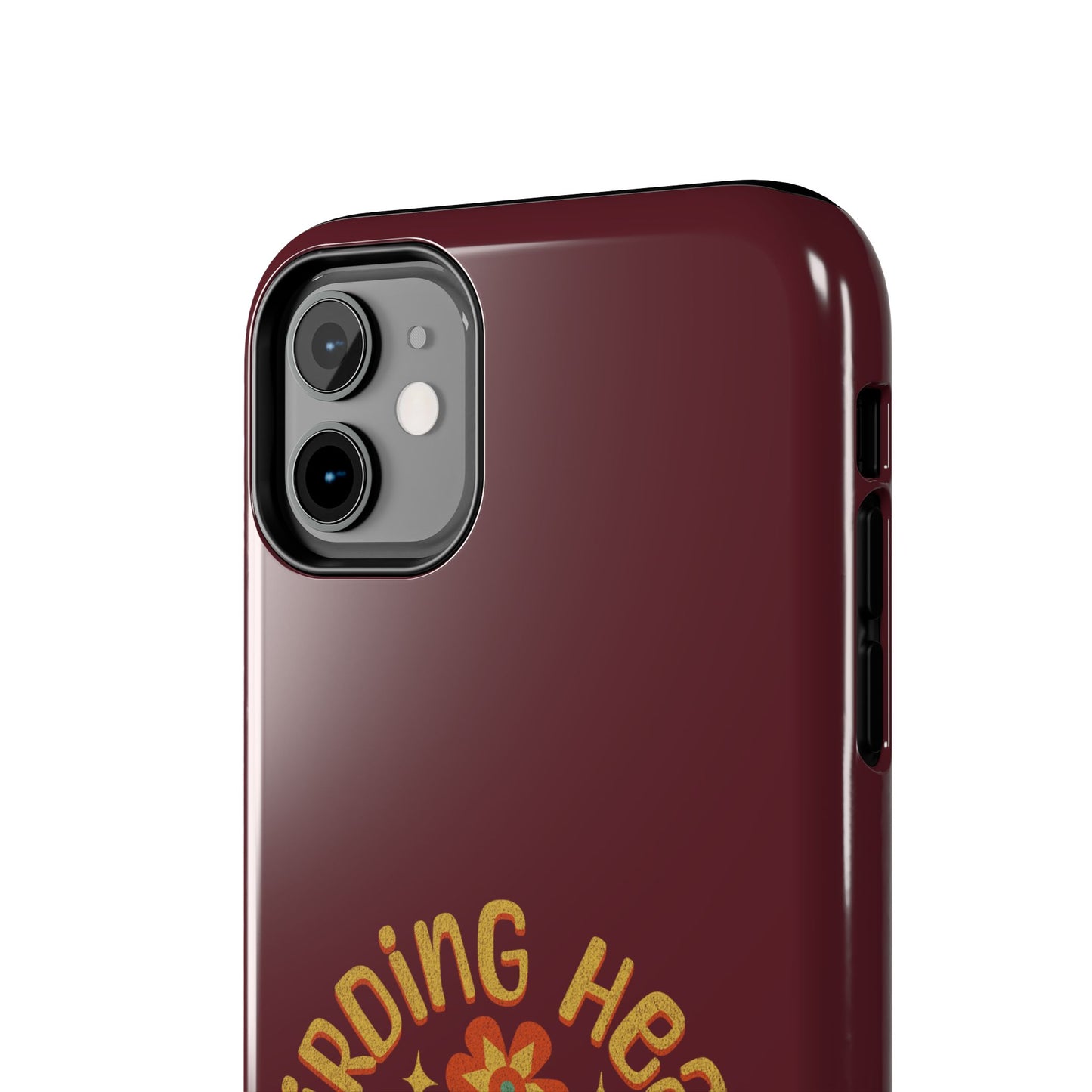 The Nerdy Birder - Birding Heals the Mind & Soul Design, Tough Secure Phone Covers for Bird Lovers, Artistic Gifts for Nature Enthusiasts