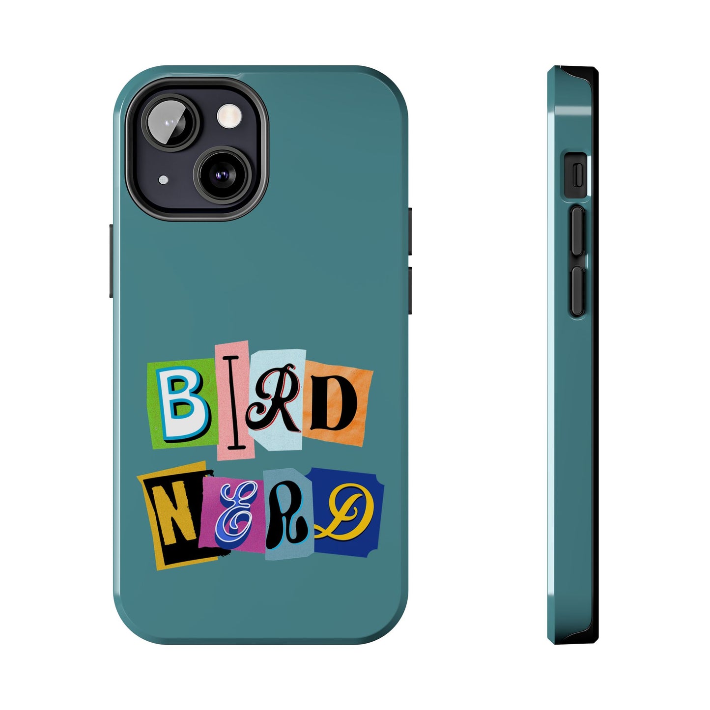 The Nerdy Birder - Bird Nerd Tough Phone Cover for Bird Lovers, Unique Gift for Wildlife Enthusiasts