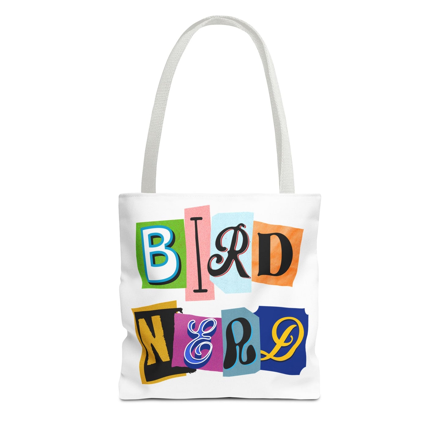 Colorful "Bird Nerd" Tote Bag - Perfect for Nature Lovers & Birdwatchers