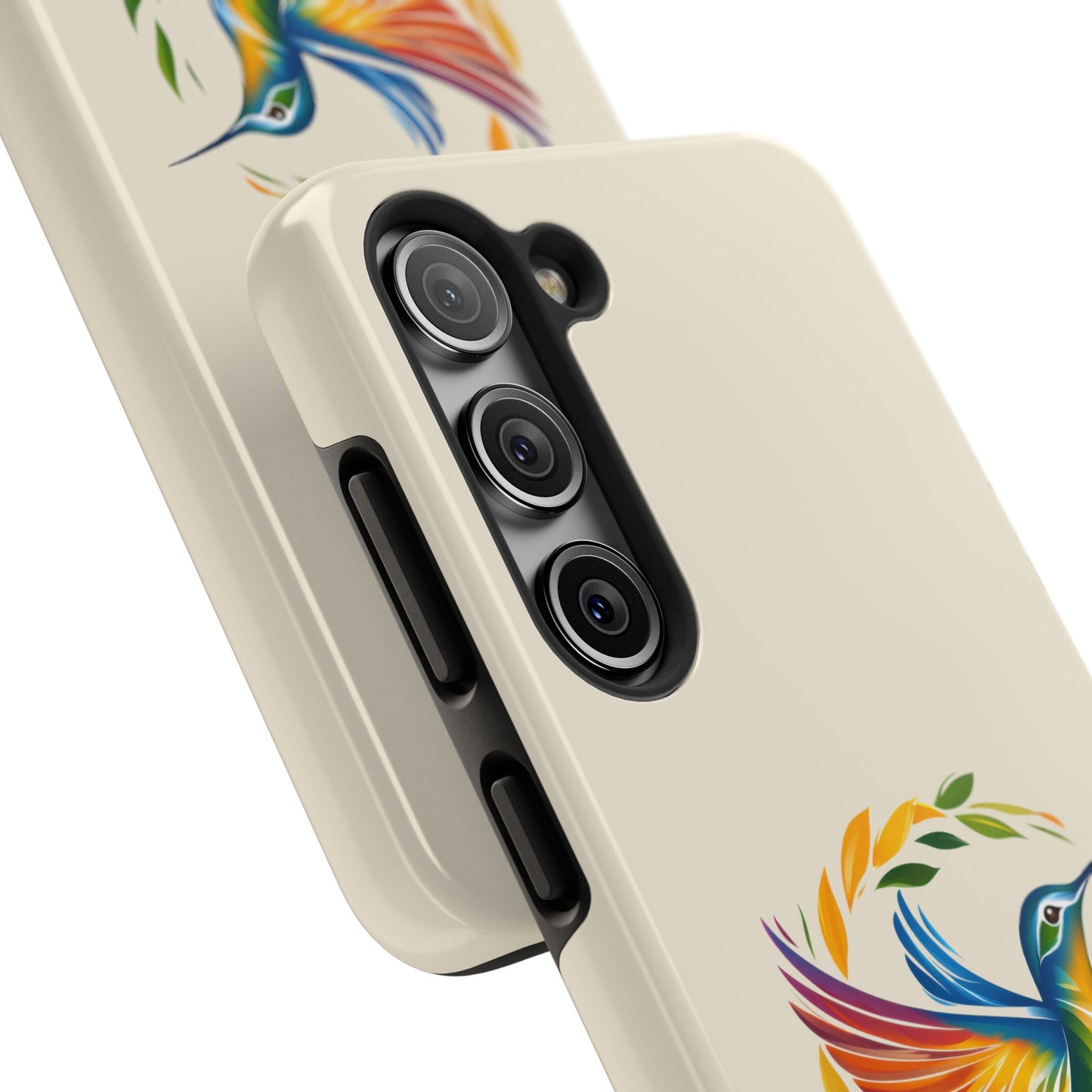 Hummingbird Rainbow Tough Phone Cases