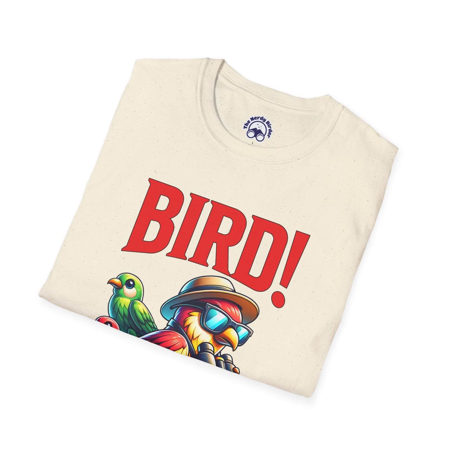 Colorful BIRD! Unisex Softstyle T-Shirt