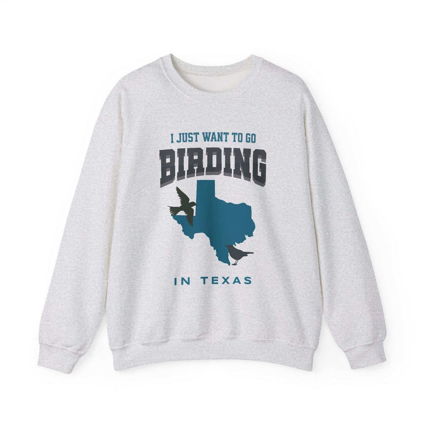 Birding in Texas Crewneck Sweatshirt - Unisex Heavy Blend