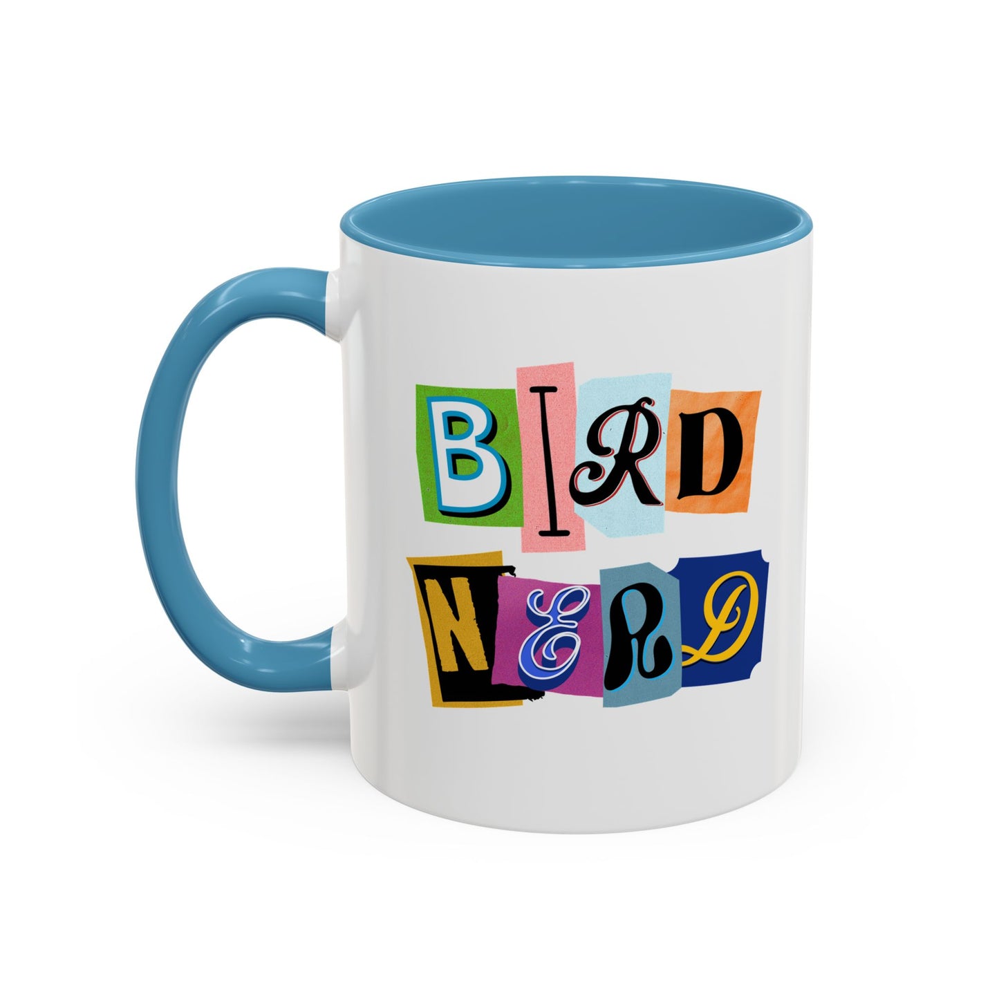 Bird Nerd Accent Coffee Mug - Fun & Quirky Gift for Bird Lovers