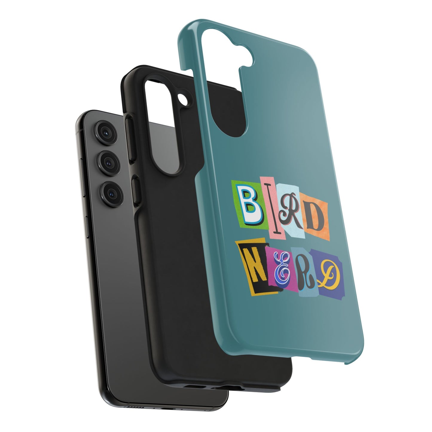The Nerdy Birder - Bird Nerd Tough Phone Cover for Bird Lovers, Unique Gift for Wildlife Enthusiasts