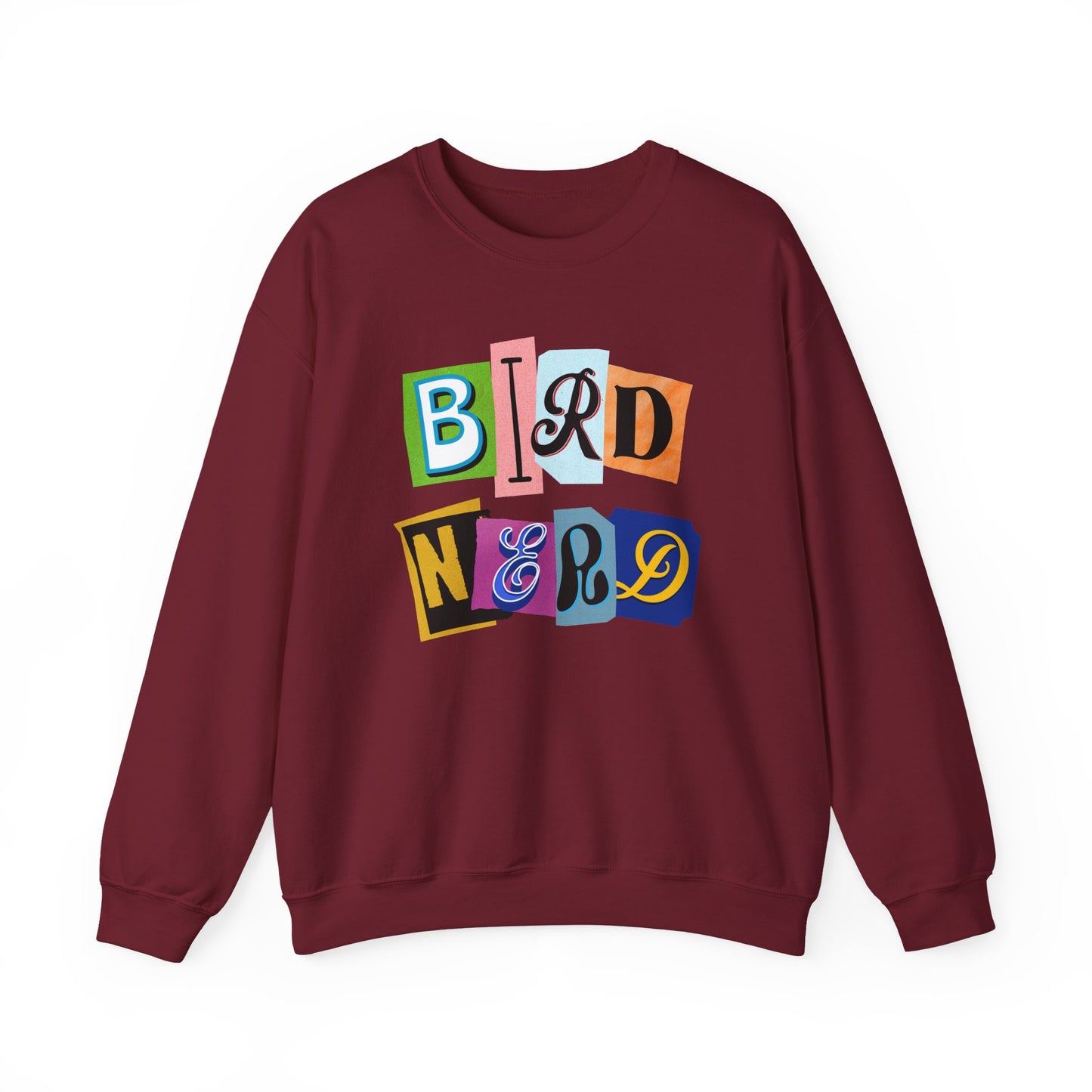 Bird Nerd Crewneck Sweatshirt - Fun Casual Wear for Bird Lovers