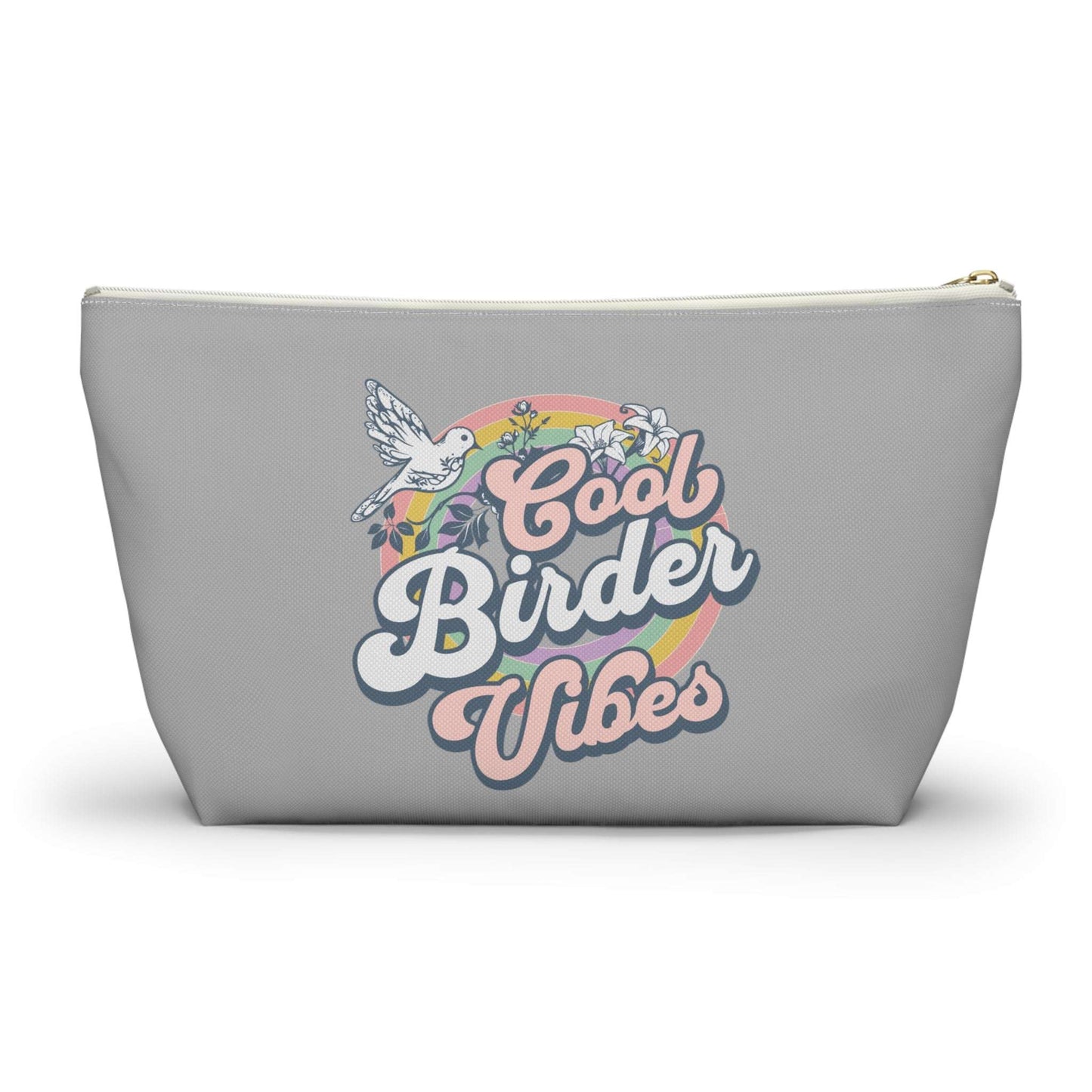 Cool Birder Vibes Accessory Pouch - Stylish Storage for Bird Lovers