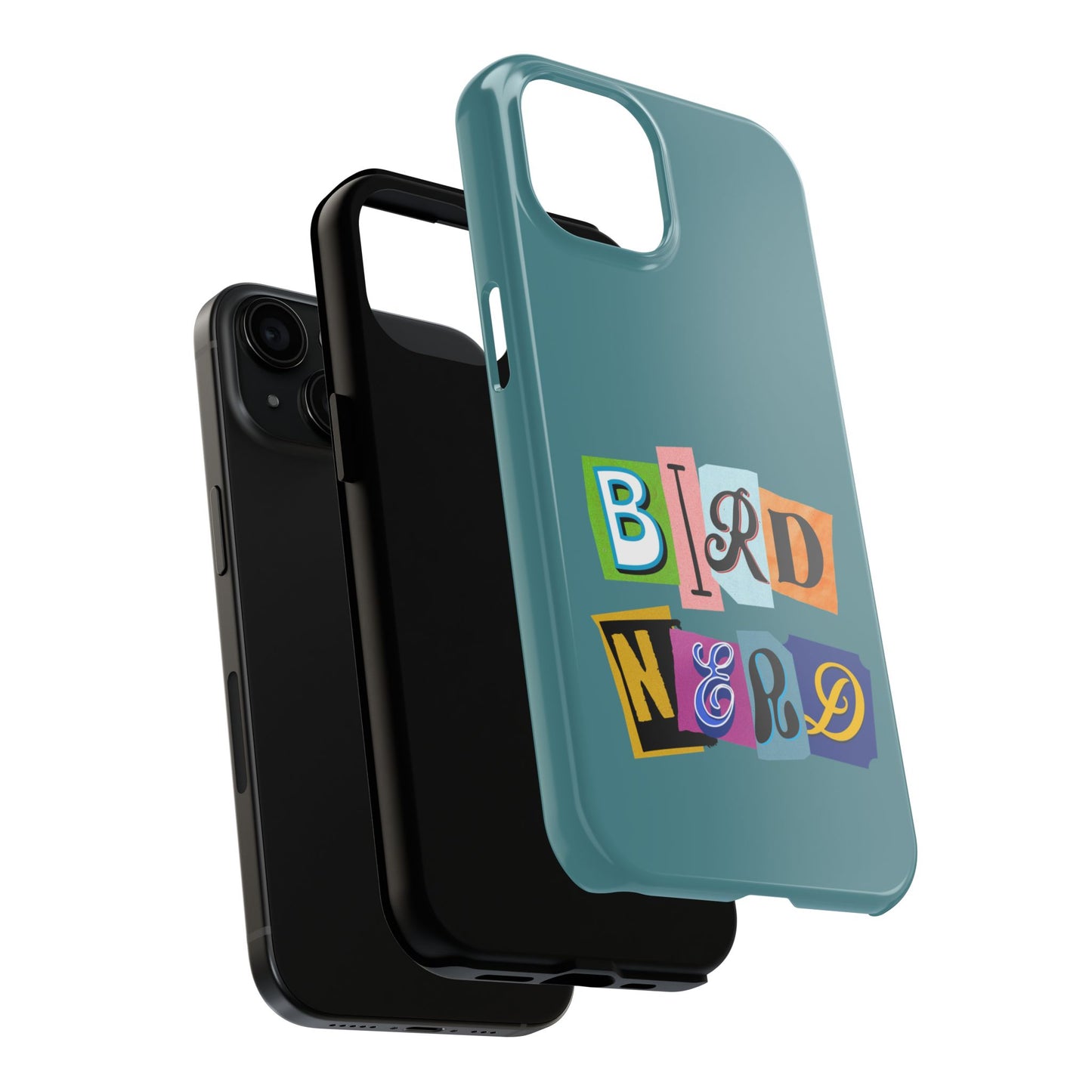 The Nerdy Birder - Bird Nerd Tough Phone Cover for Bird Lovers, Unique Gift for Wildlife Enthusiasts