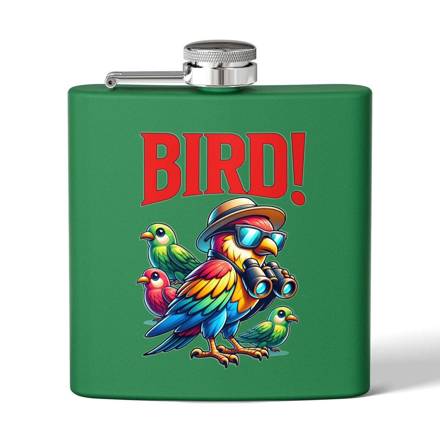 BIRD! Stainless Steel Flask - 6oz