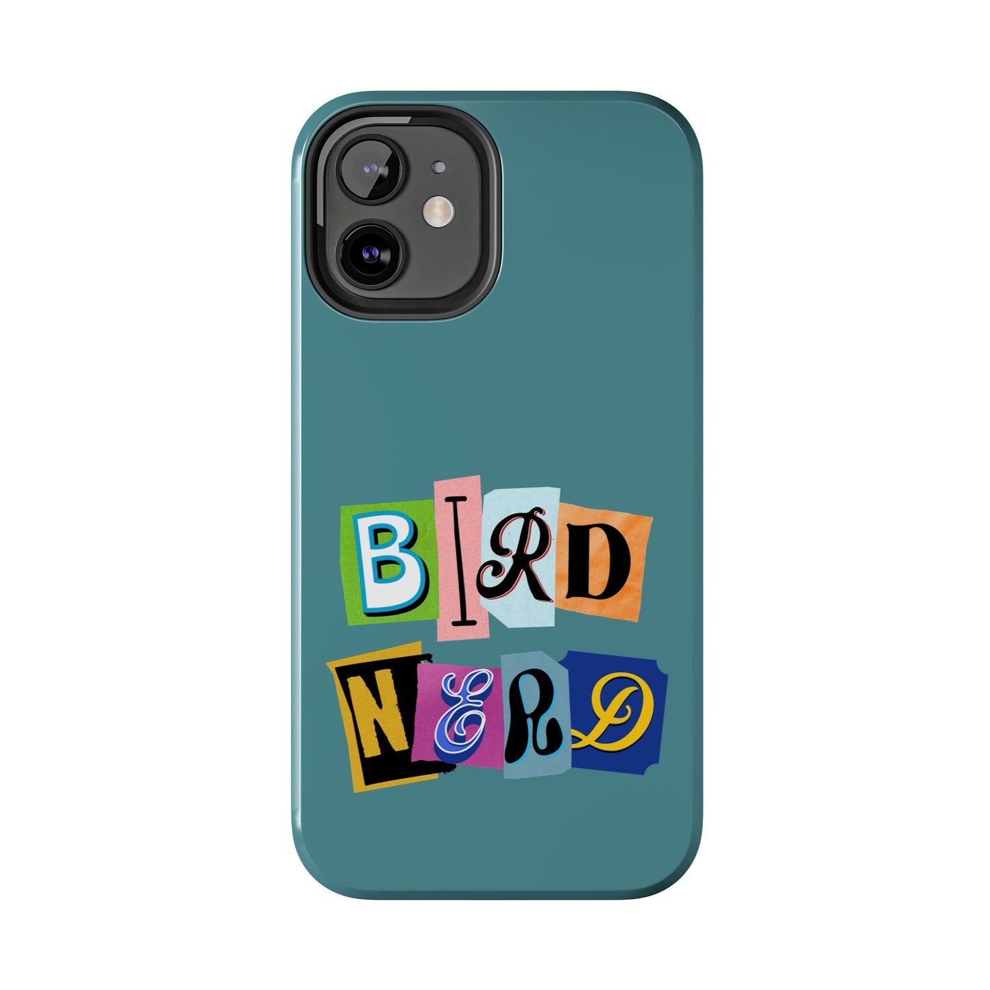 The Nerdy Birder - Bird Nerd Tough Phone Cover for Bird Lovers, Unique Gift for Wildlife Enthusiasts