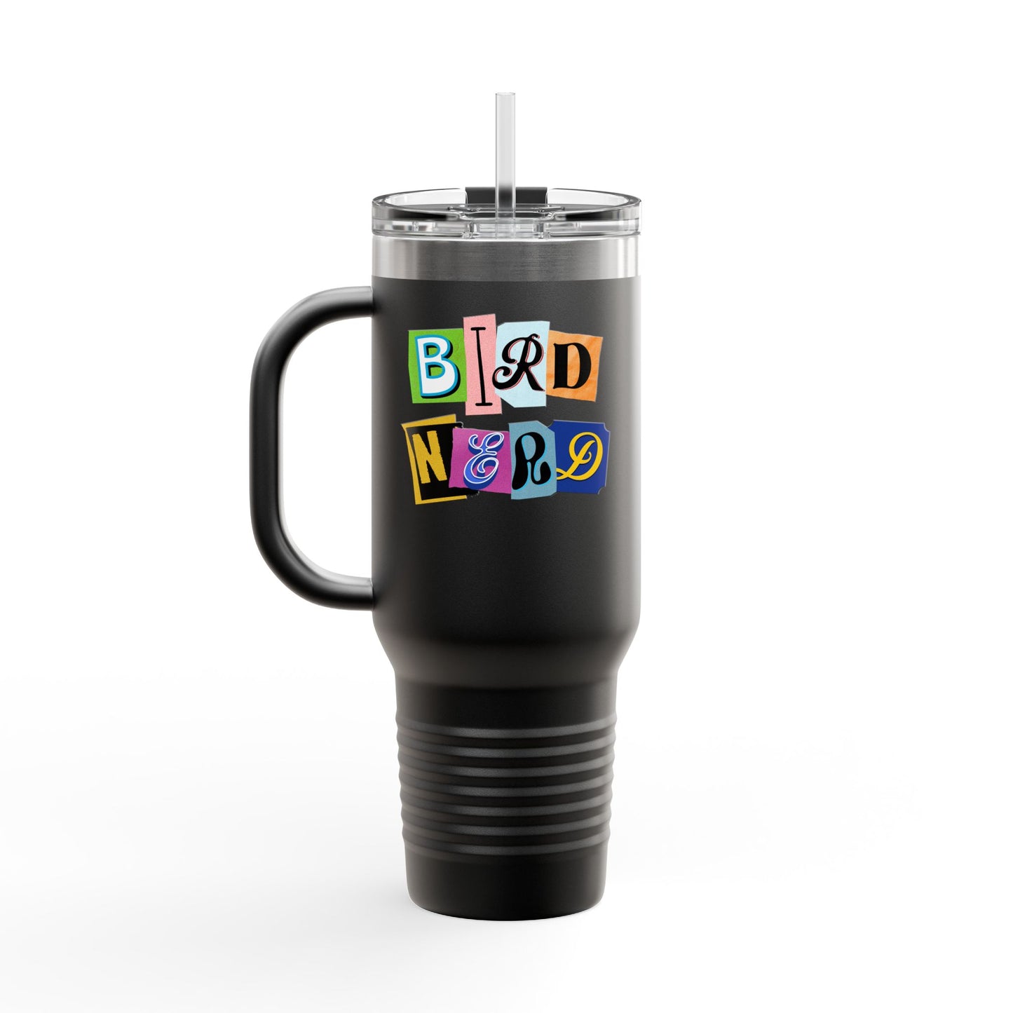 The Nerdy Birder Bird Nerd Insulated Travel Mug, 40oz