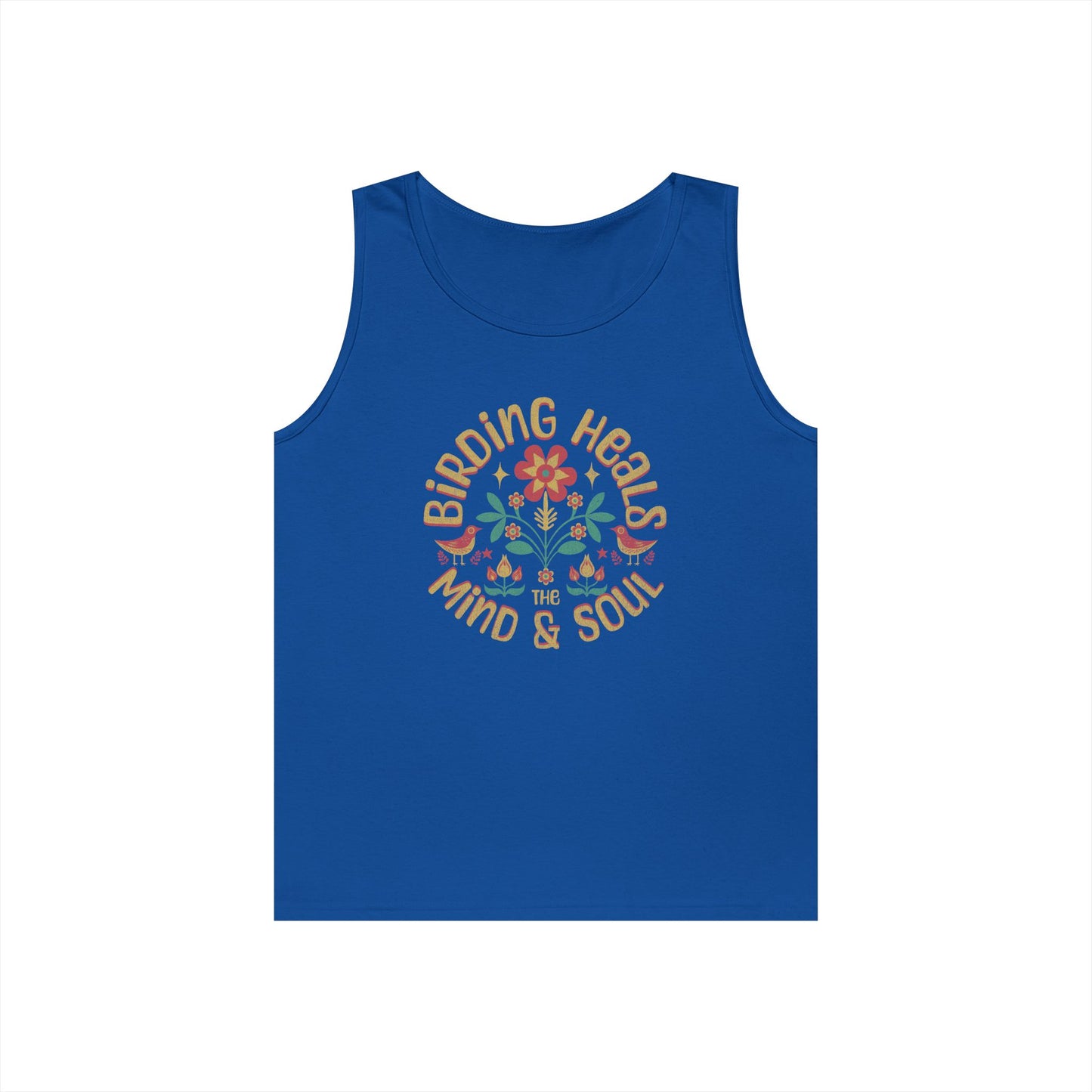 Birding Heals Tank Top, Gift for Bird Lovers