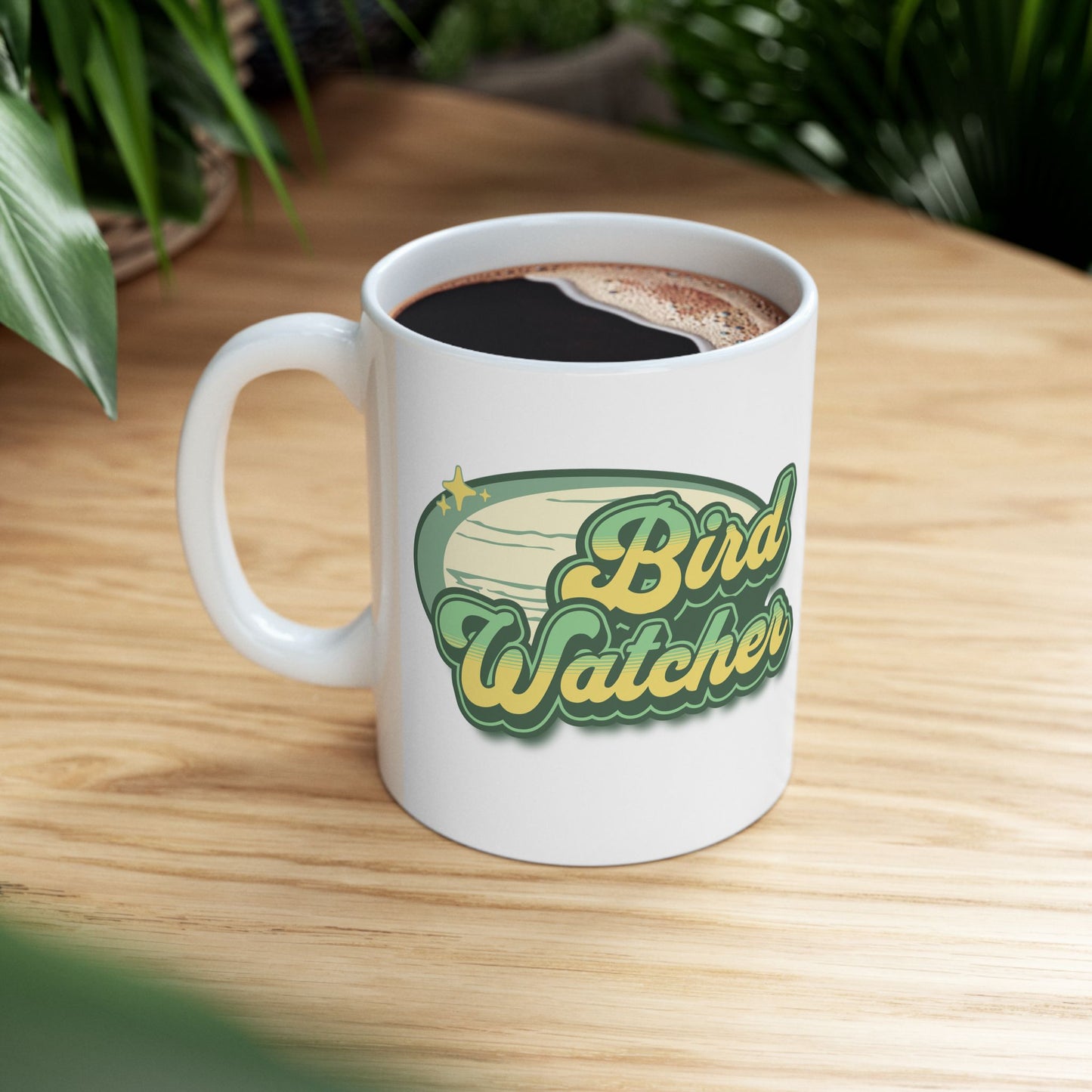 Bird Watcher Ceramic Mug - Perfect Gift for Nature Lovers