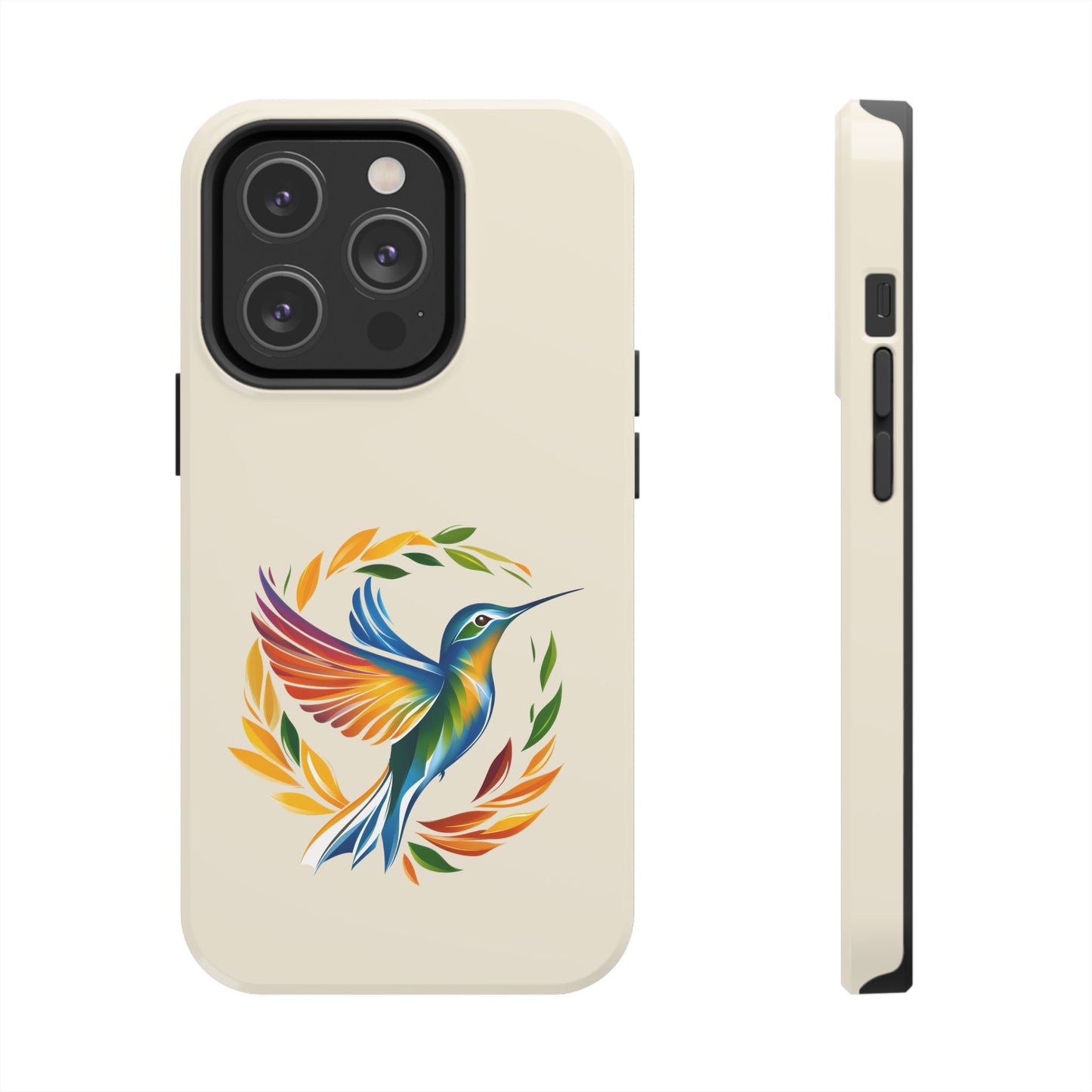 Hummingbird Rainbow Tough Phone Cases