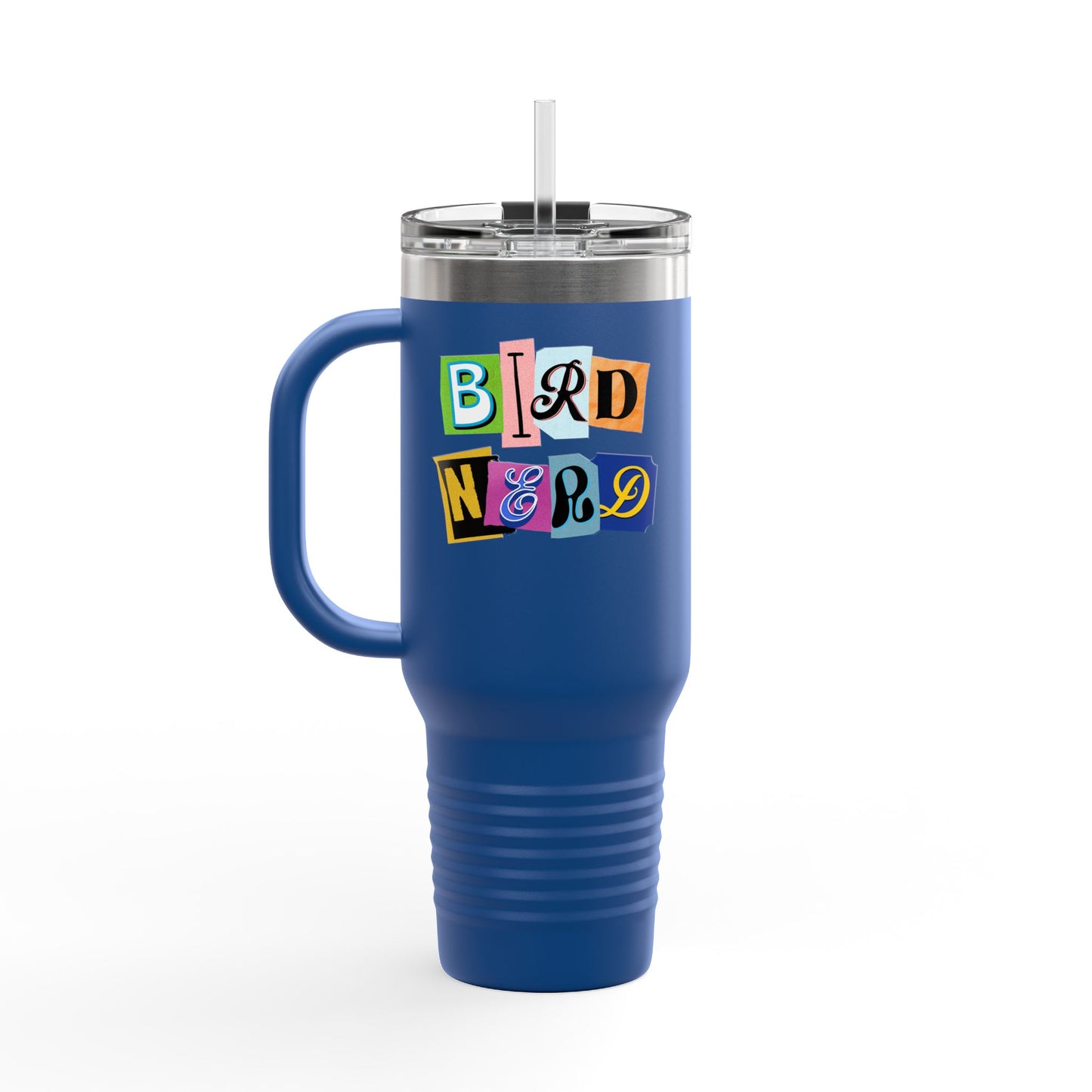 The Nerdy Birder Bird Nerd Insulated Travel Mug, 40oz
