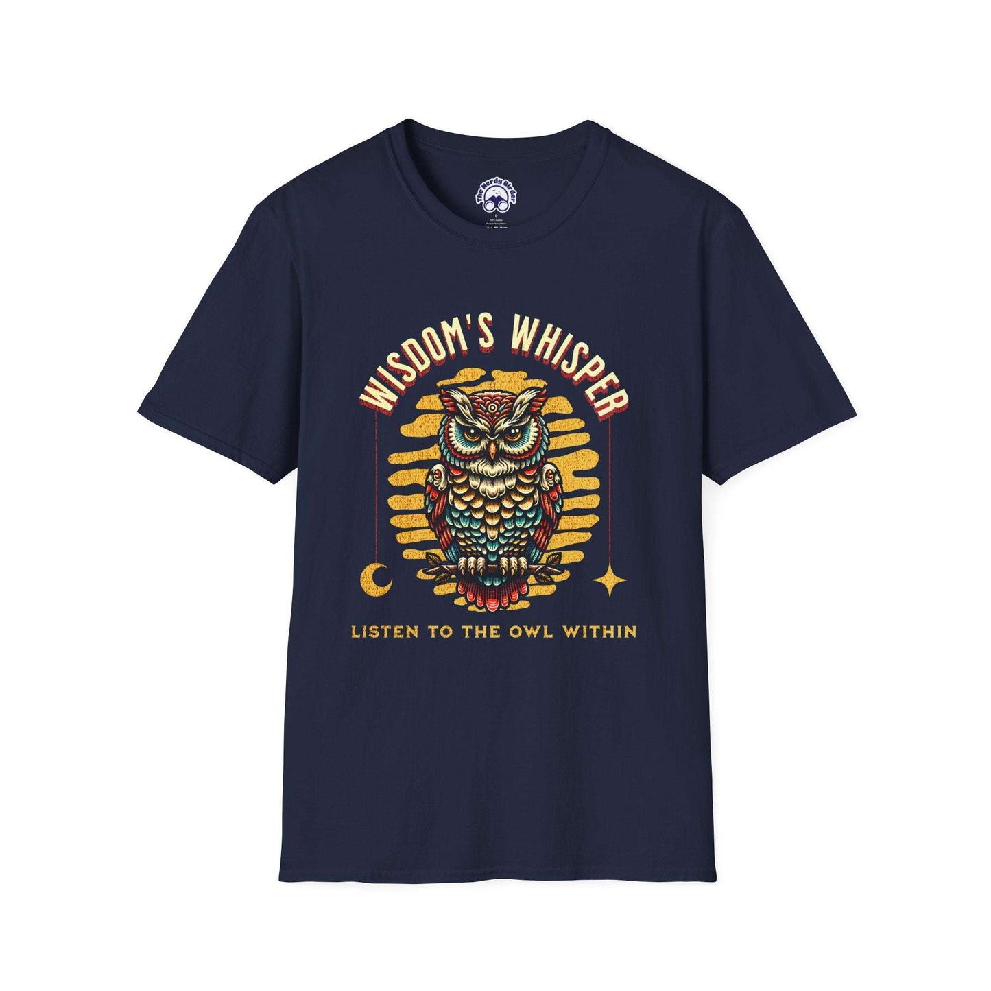 Wisdom's Whisper Unisex Softstyle T-Shirt - Nature Lover's Gift