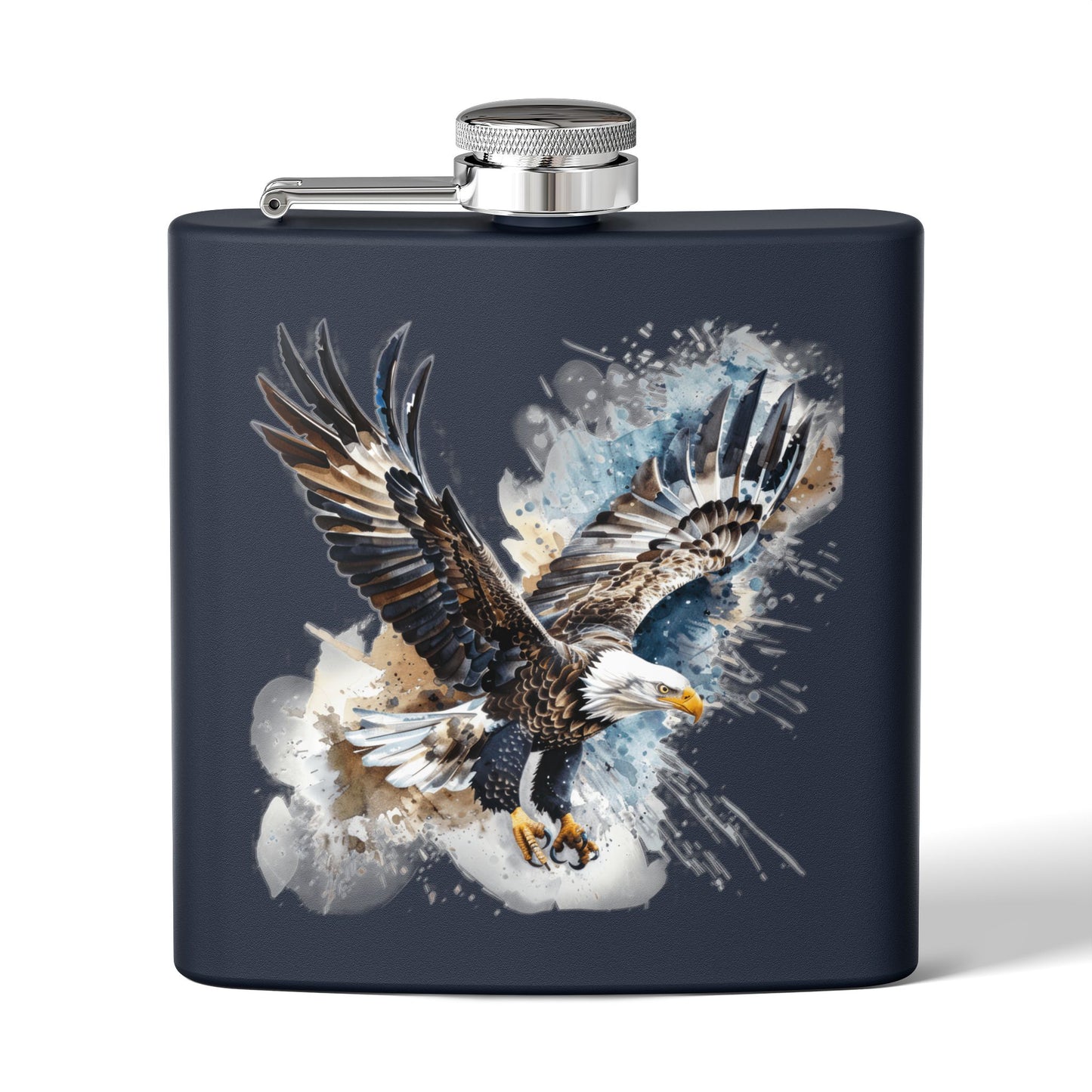Majestic Eagle Stainless Steel Flask - 6oz