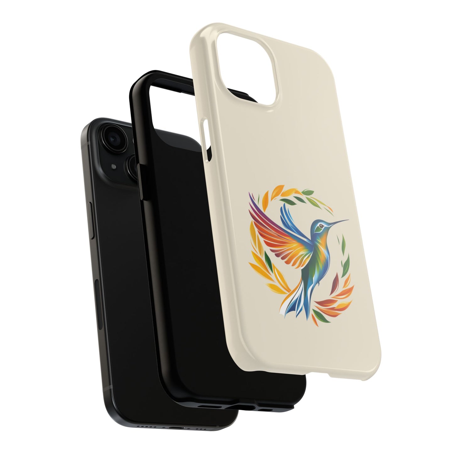 Hummingbird Rainbow Tough Phone Cases