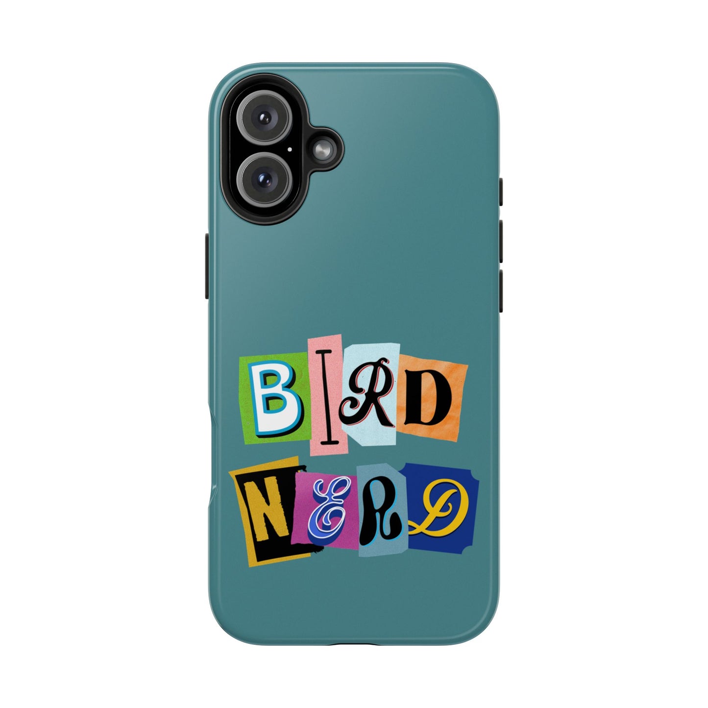 The Nerdy Birder - Bird Nerd Tough Phone Cover for Bird Lovers, Unique Gift for Wildlife Enthusiasts