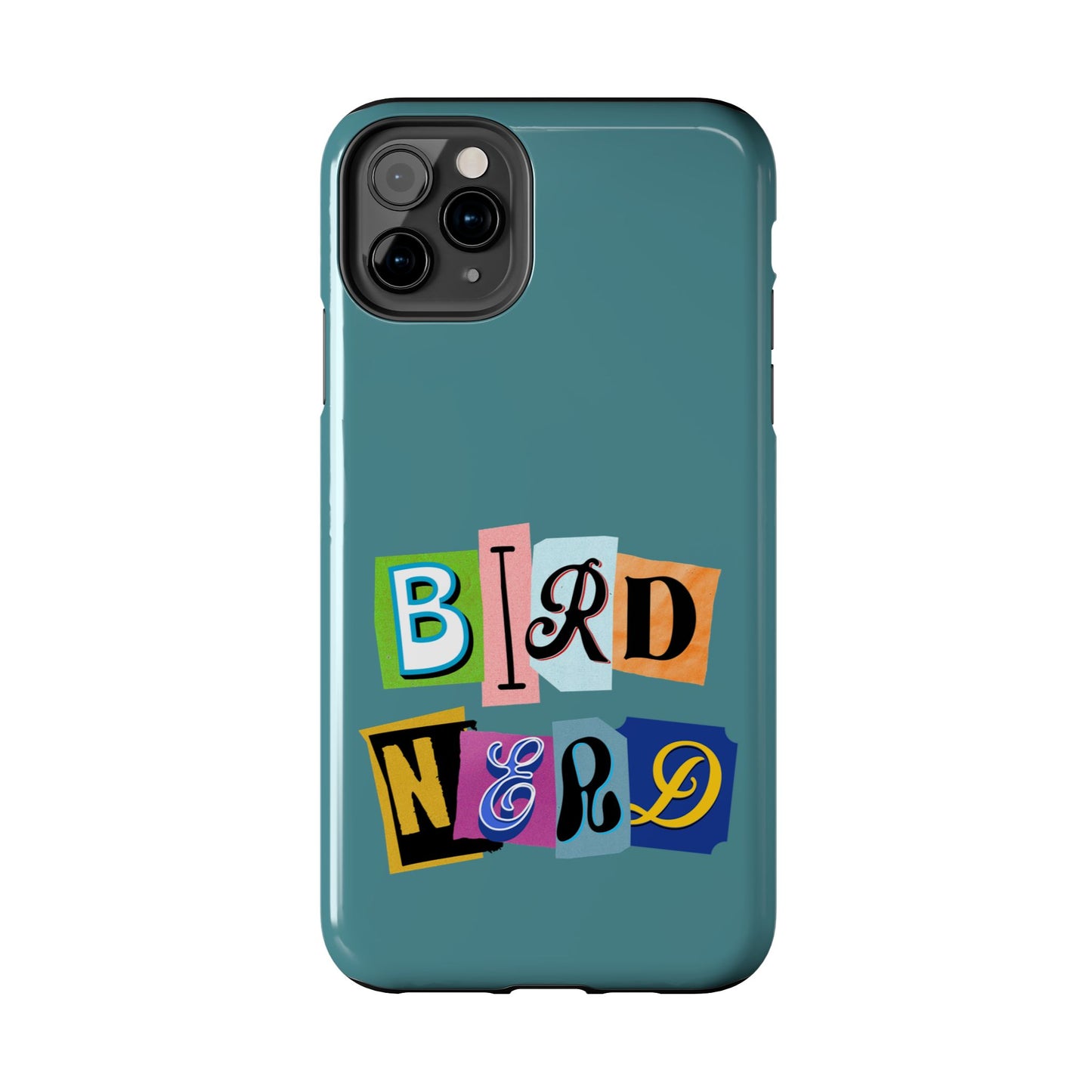 The Nerdy Birder - Bird Nerd Tough Phone Cover for Bird Lovers, Unique Gift for Wildlife Enthusiasts