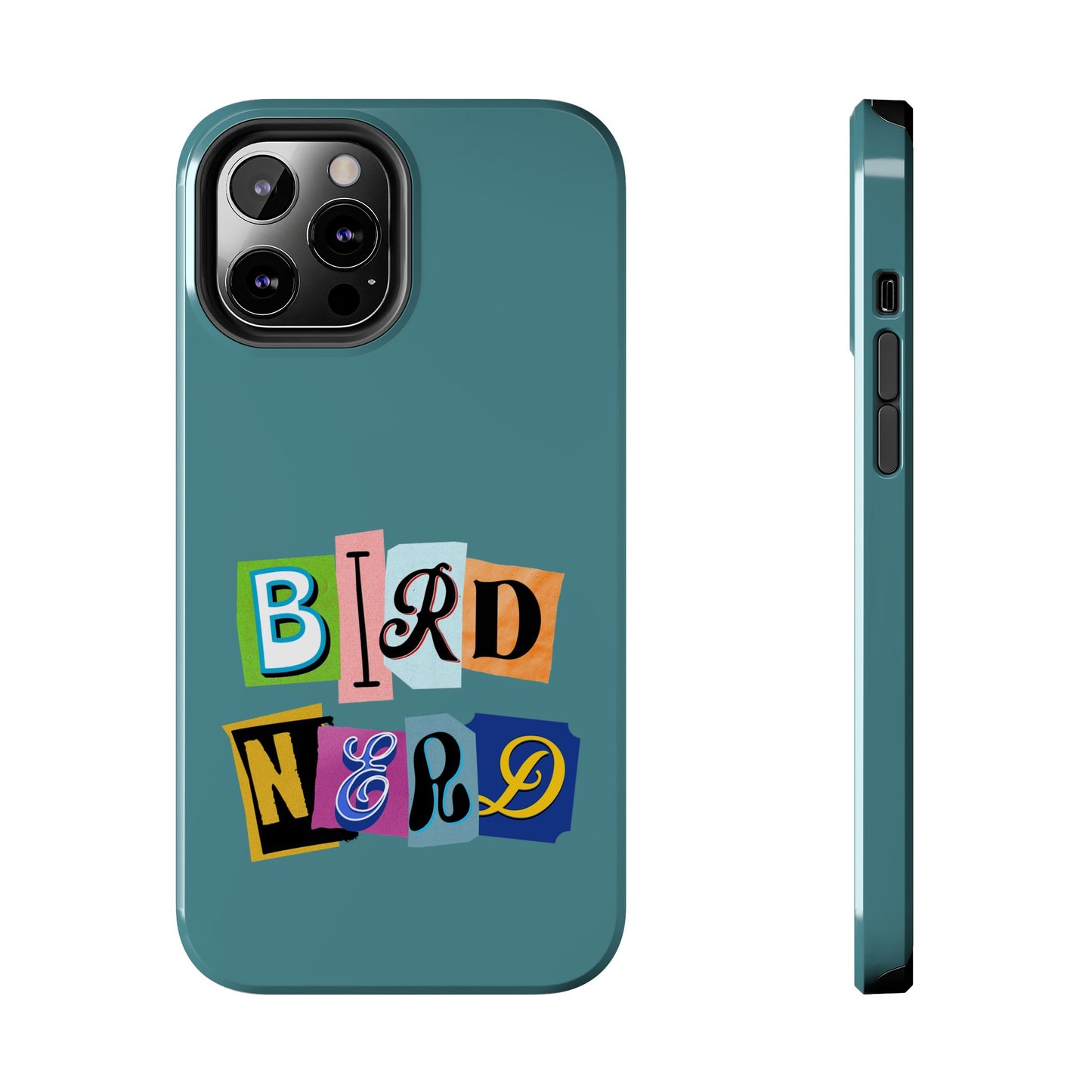 The Nerdy Birder - Bird Nerd Tough Phone Cover for Bird Lovers, Unique Gift for Wildlife Enthusiasts