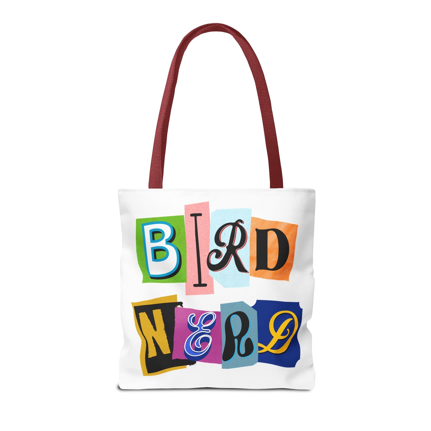 Colorful "Bird Nerd" Tote Bag - Perfect for Nature Lovers & Birdwatchers