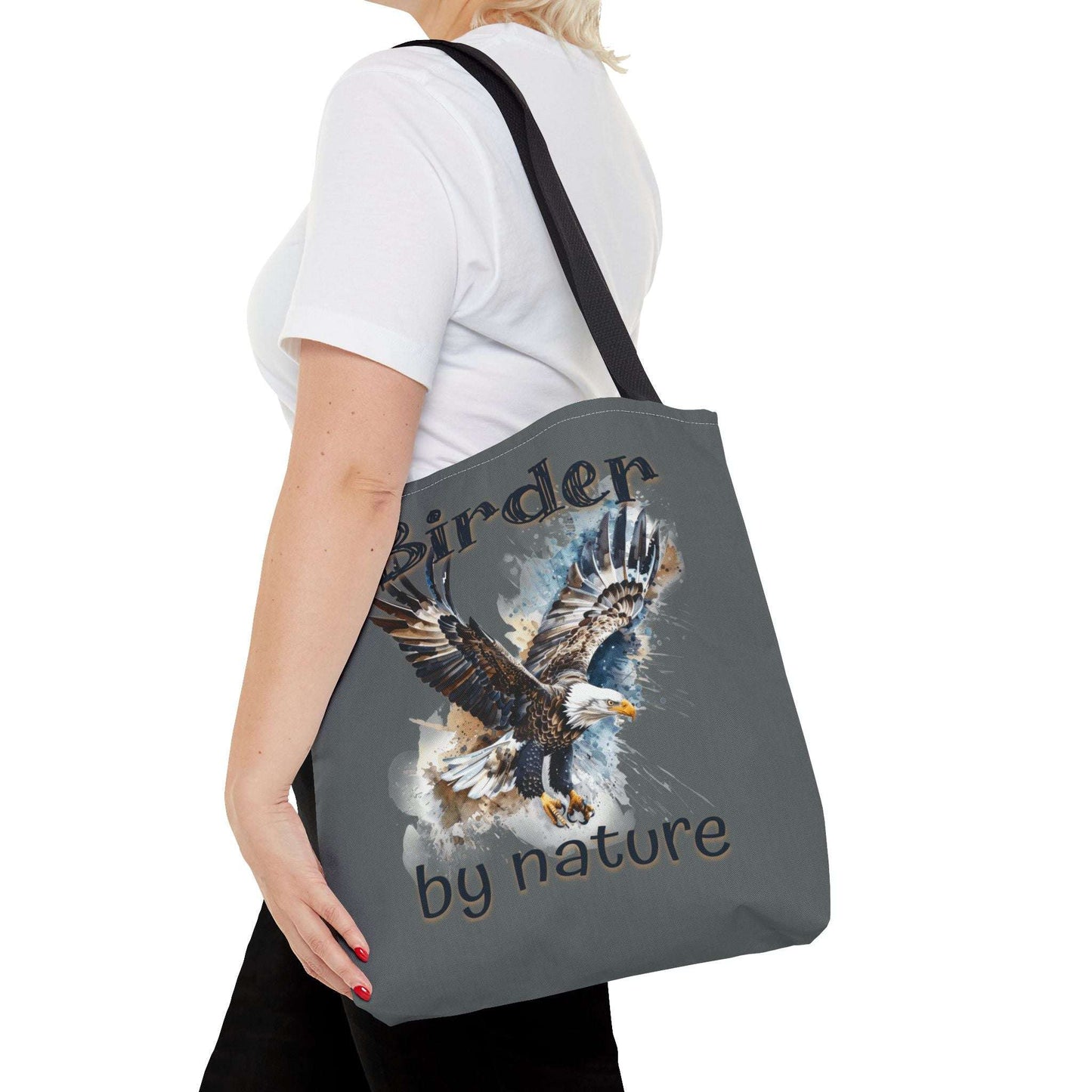 Eagle Birder By Nature Eco-Friendly Birdwatching Tote Bag