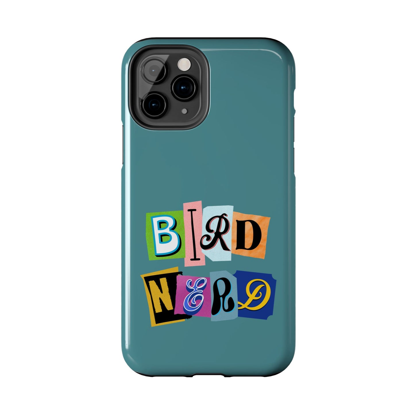 The Nerdy Birder - Bird Nerd Tough Phone Cover for Bird Lovers, Unique Gift for Wildlife Enthusiasts