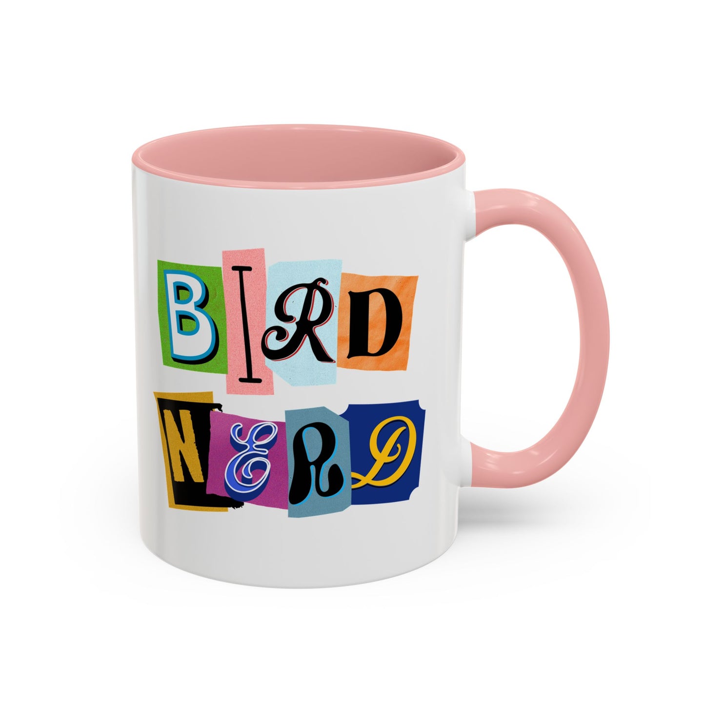 Bird Nerd Accent Coffee Mug - Fun & Quirky Gift for Bird Lovers