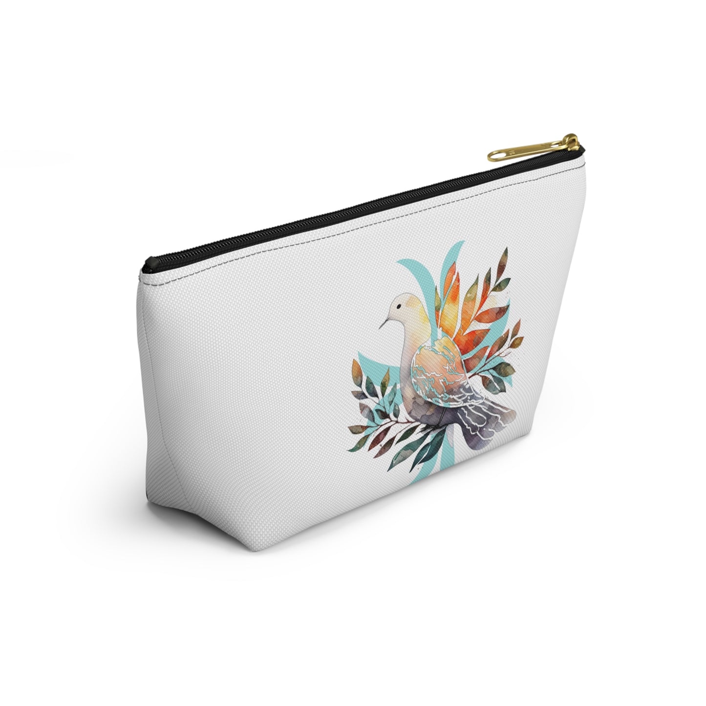 Peaceful Dove Accessory Pouch in White