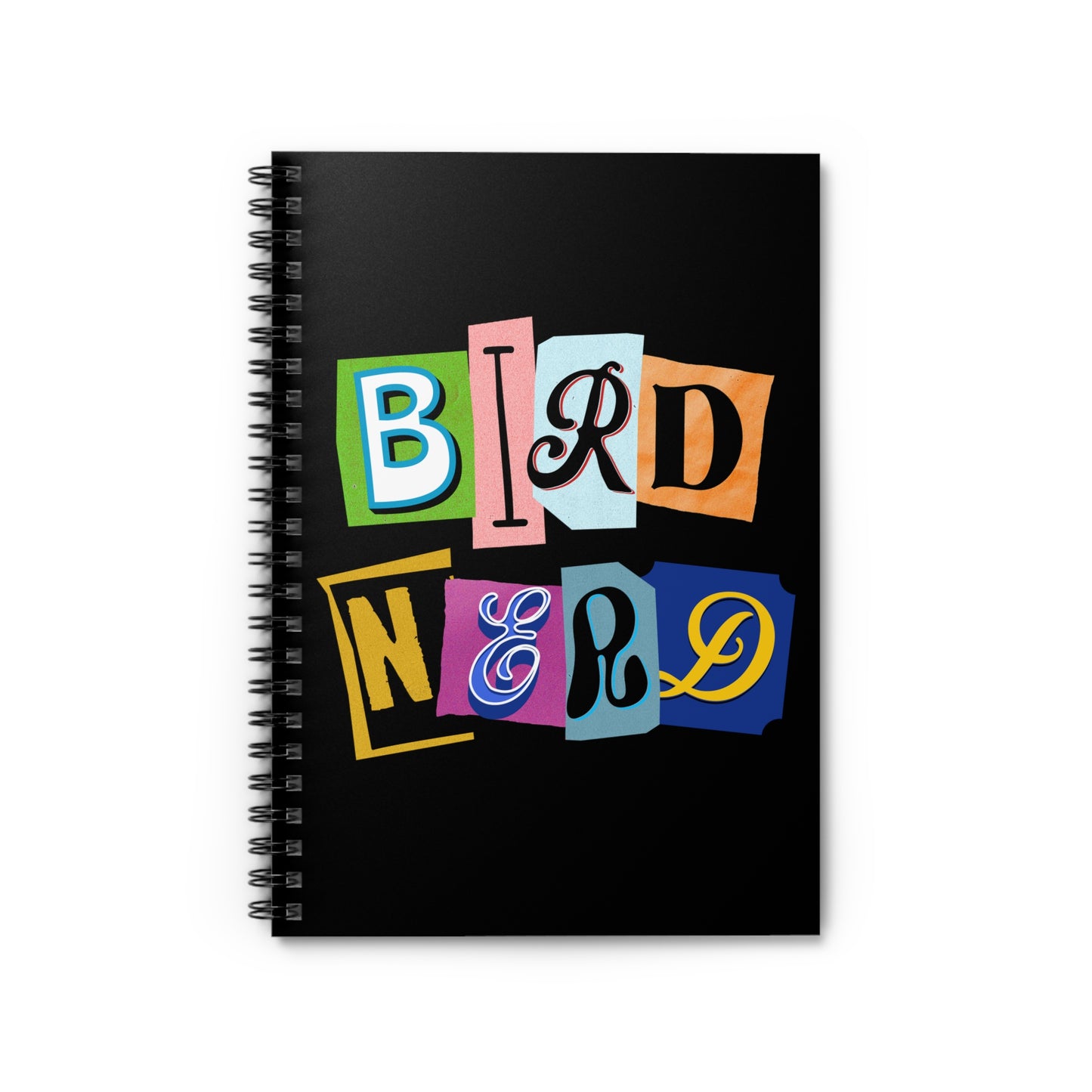 Bird Nerd Spiral Notebook - Ruled Line for Bird Lovers