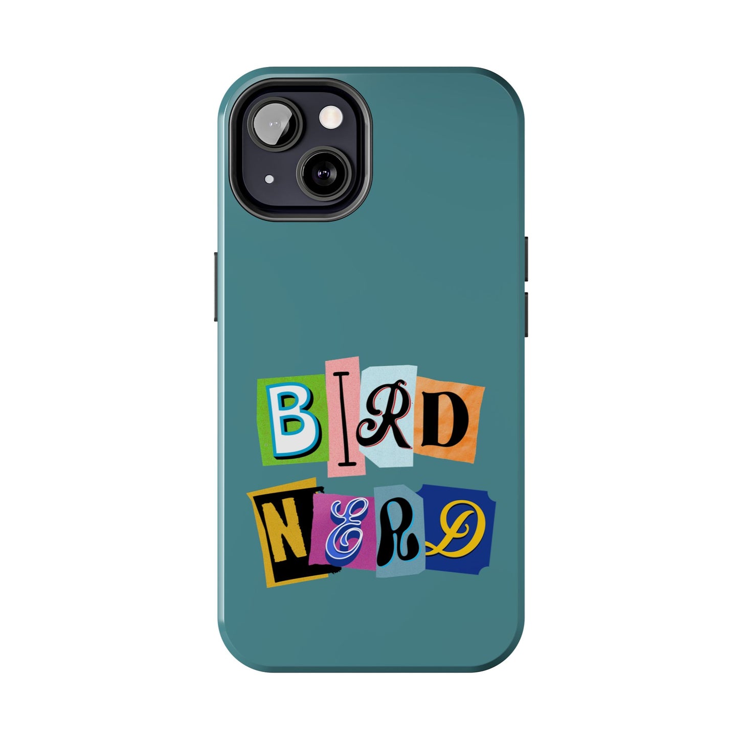 The Nerdy Birder - Bird Nerd Tough Phone Cover for Bird Lovers, Unique Gift for Wildlife Enthusiasts