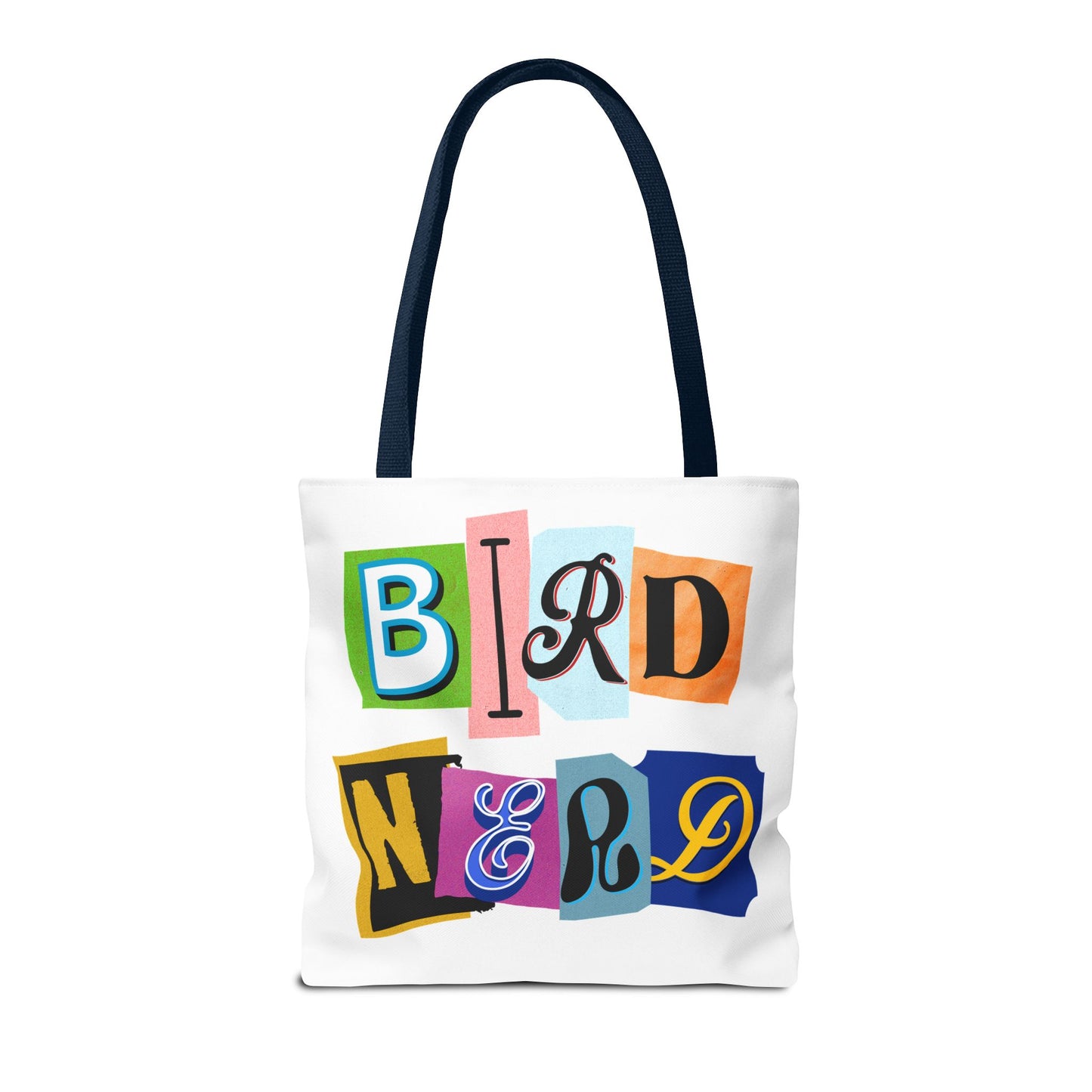 Colorful "Bird Nerd" Tote Bag - Perfect for Nature Lovers & Birdwatchers
