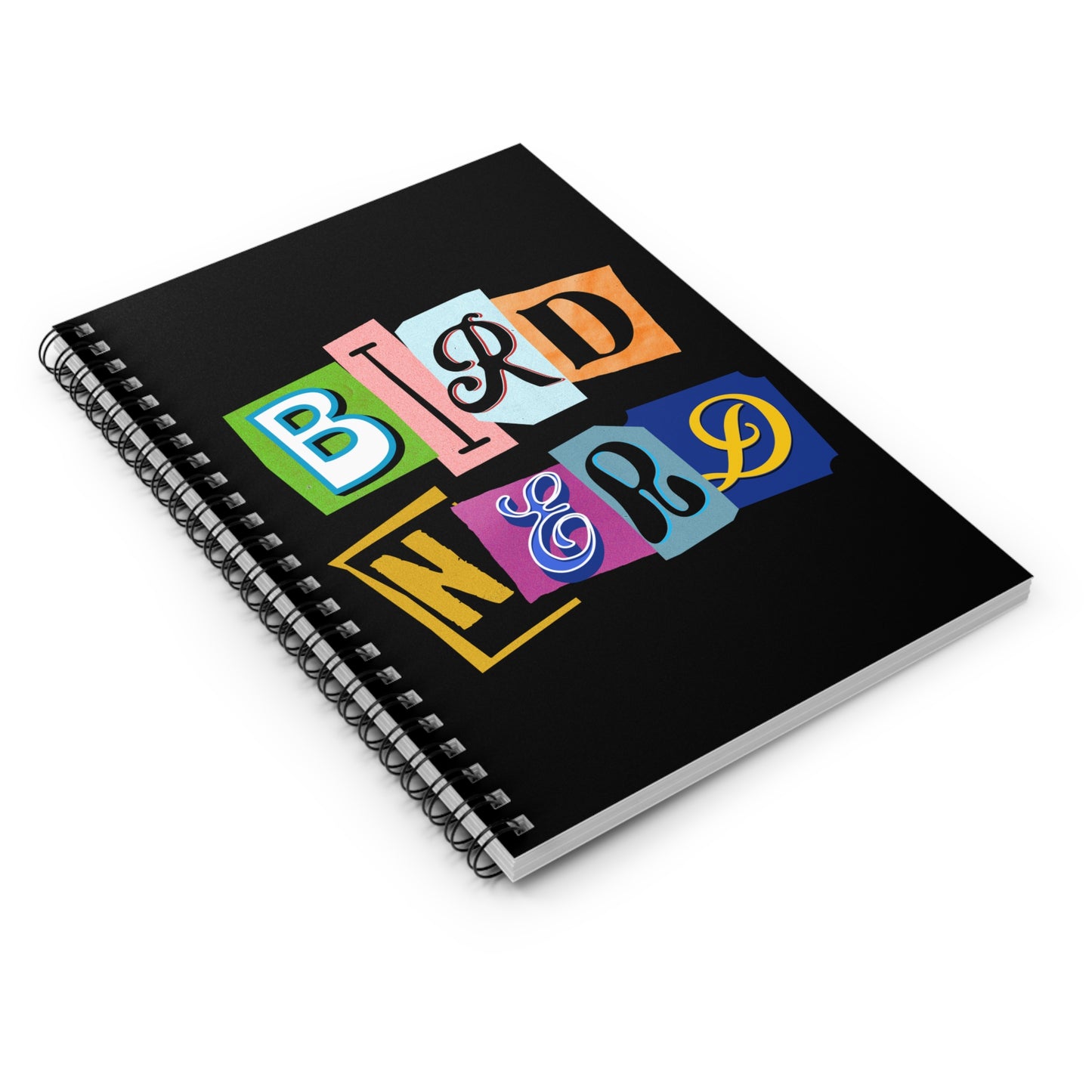Bird Nerd Spiral Notebook - Ruled Line for Bird Lovers