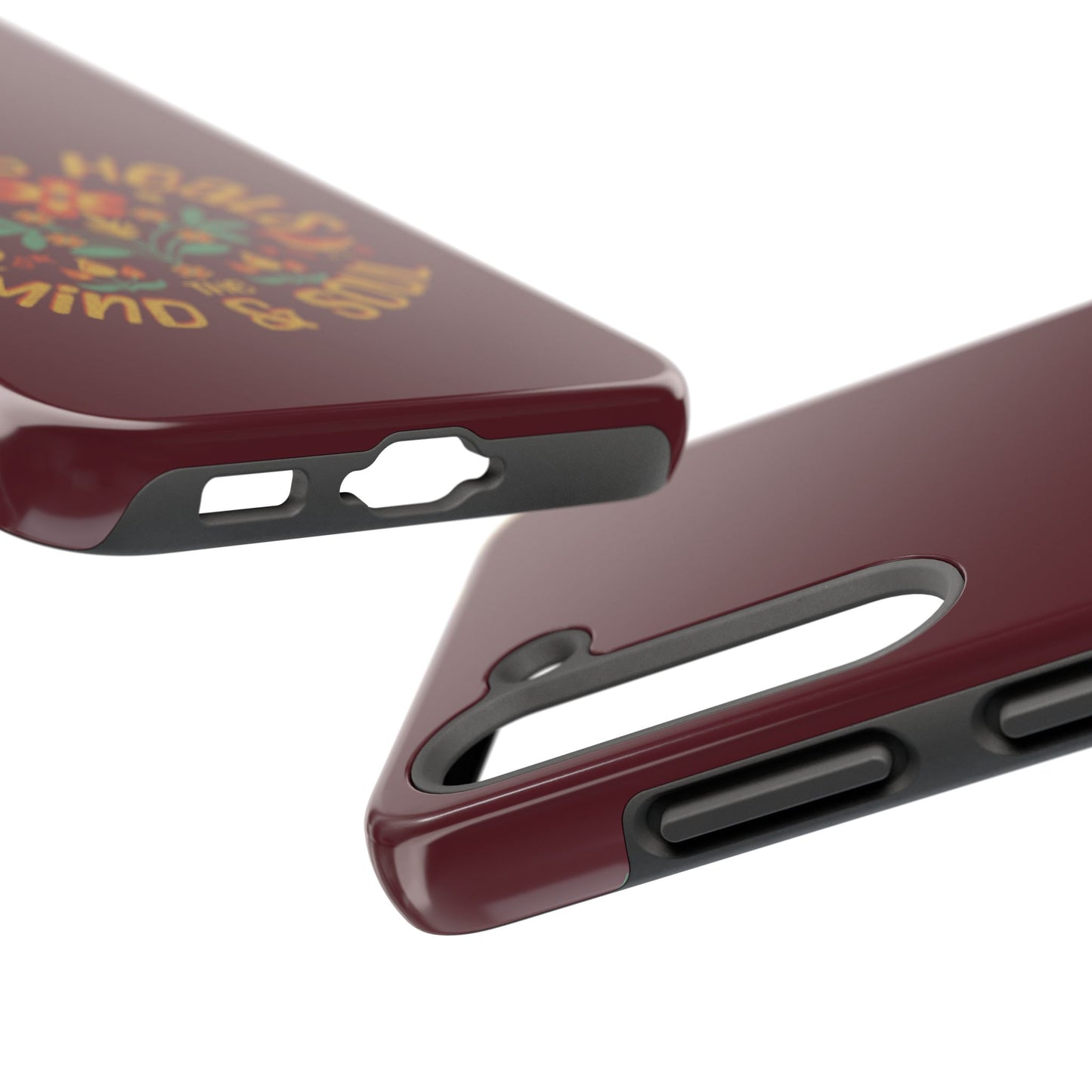 The Nerdy Birder - Birding Heals the Mind & Soul Design, Tough Secure Phone Covers for Bird Lovers, Artistic Gifts for Nature Enthusiasts