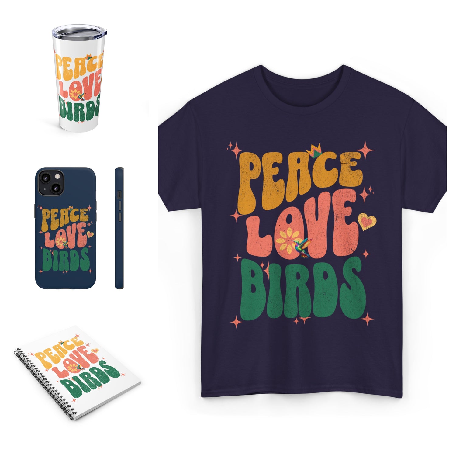 Peace, Love & Birds Collection