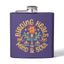 Birding Heals Birder Flask | Stainless Steel 6oz Hip Flask for Nature Lovers, Outdoor Adventures, Gifts for Birders, Hiking Accessory