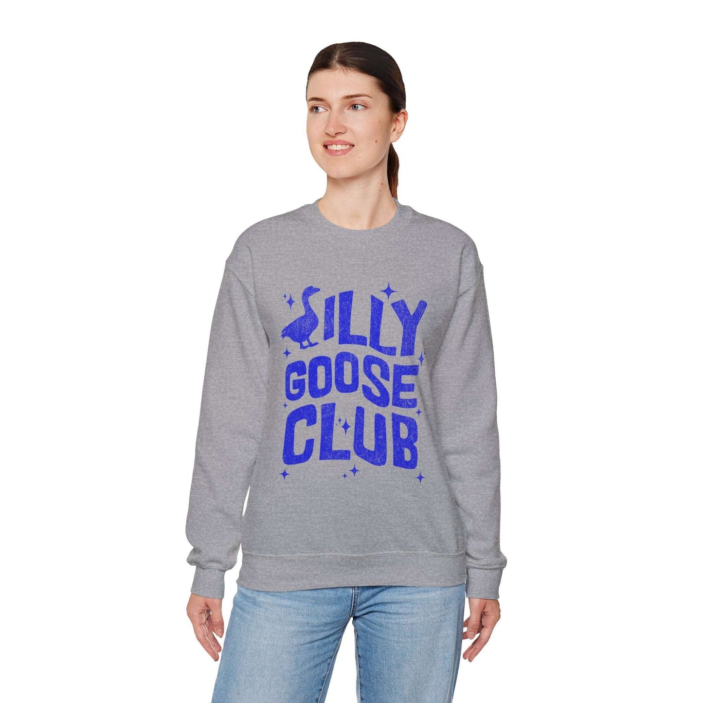 The Nerdy Birder Silly Goose Club Unisex Crewneck Sweatshirt