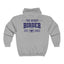 Nerdy Birder College Zip-Up Hoodie